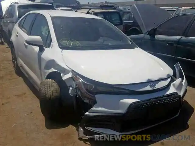 1 Photograph of a damaged car JTDS4RCE1LJ004114 TOYOTA COROLLA 2020