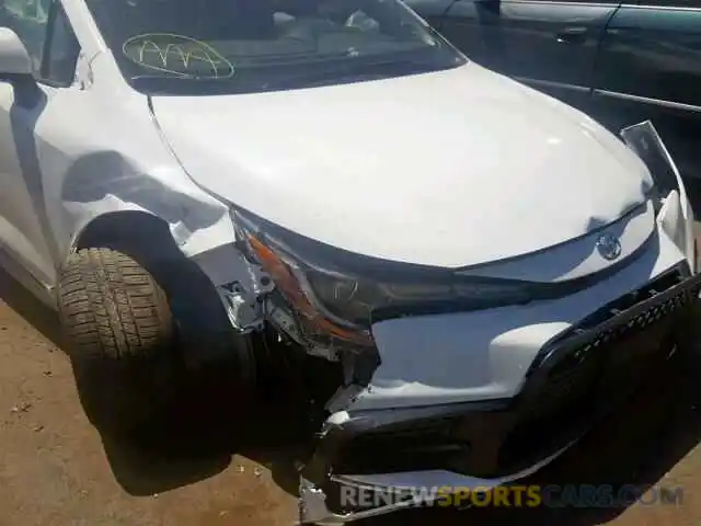 9 Photograph of a damaged car JTDS4RCE1LJ004114 TOYOTA COROLLA 2020