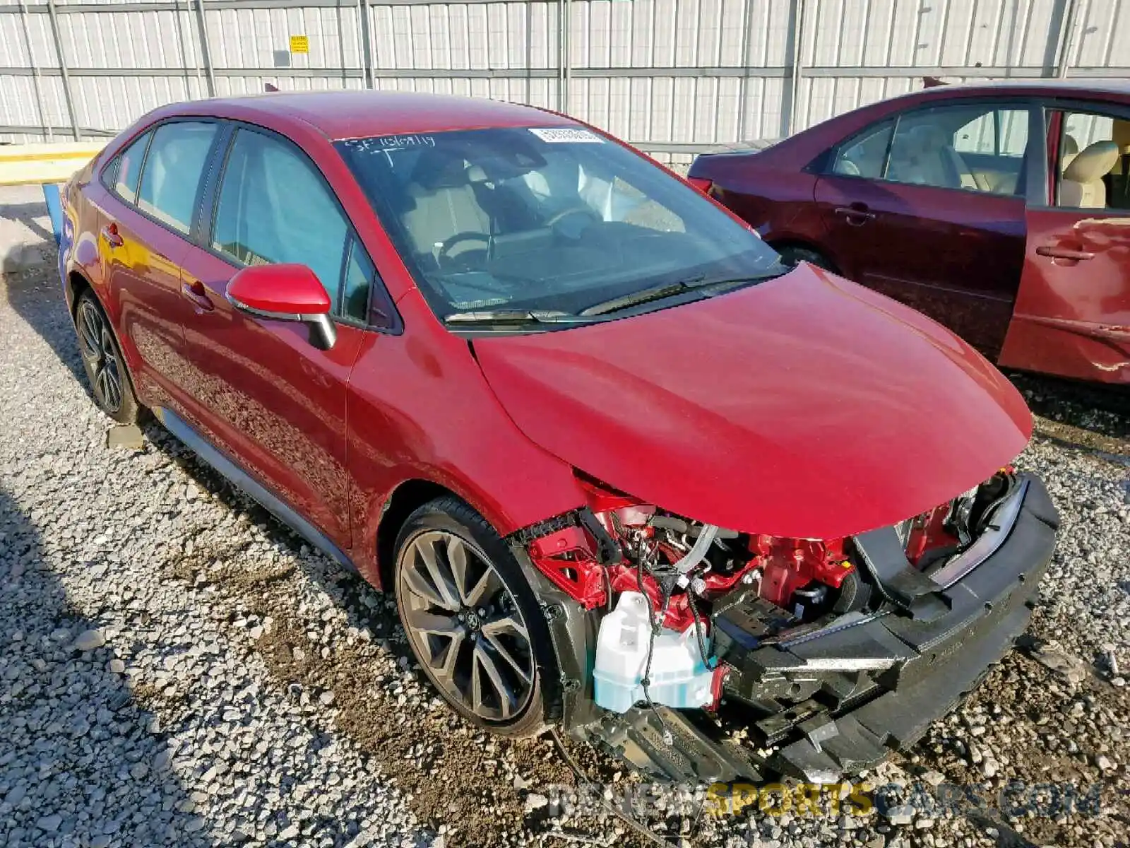 1 Photograph of a damaged car JTDS4RCE1LJ004291 TOYOTA COROLLA 2020