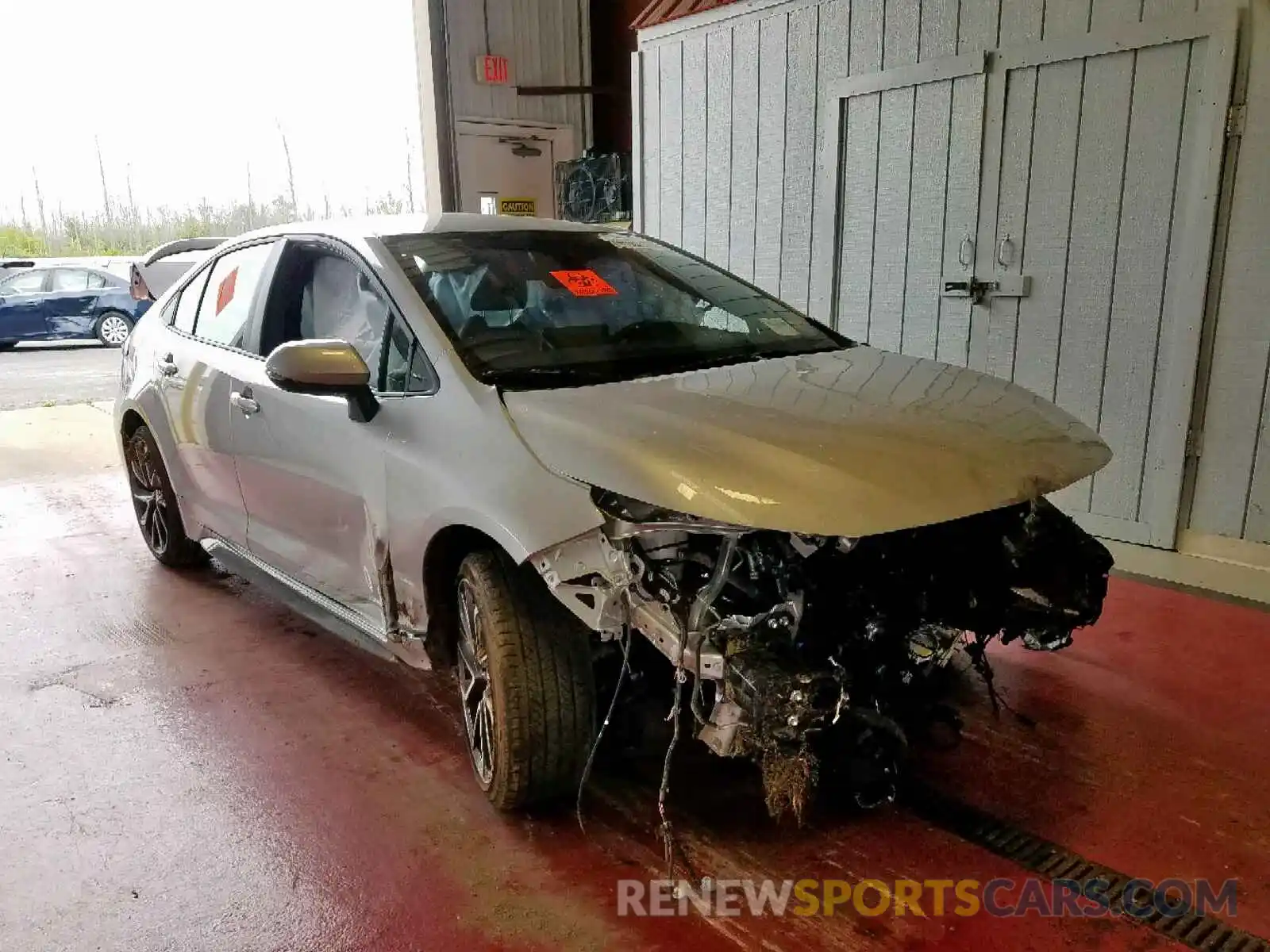 1 Photograph of a damaged car JTDS4RCE1LJ005232 TOYOTA COROLLA 2020