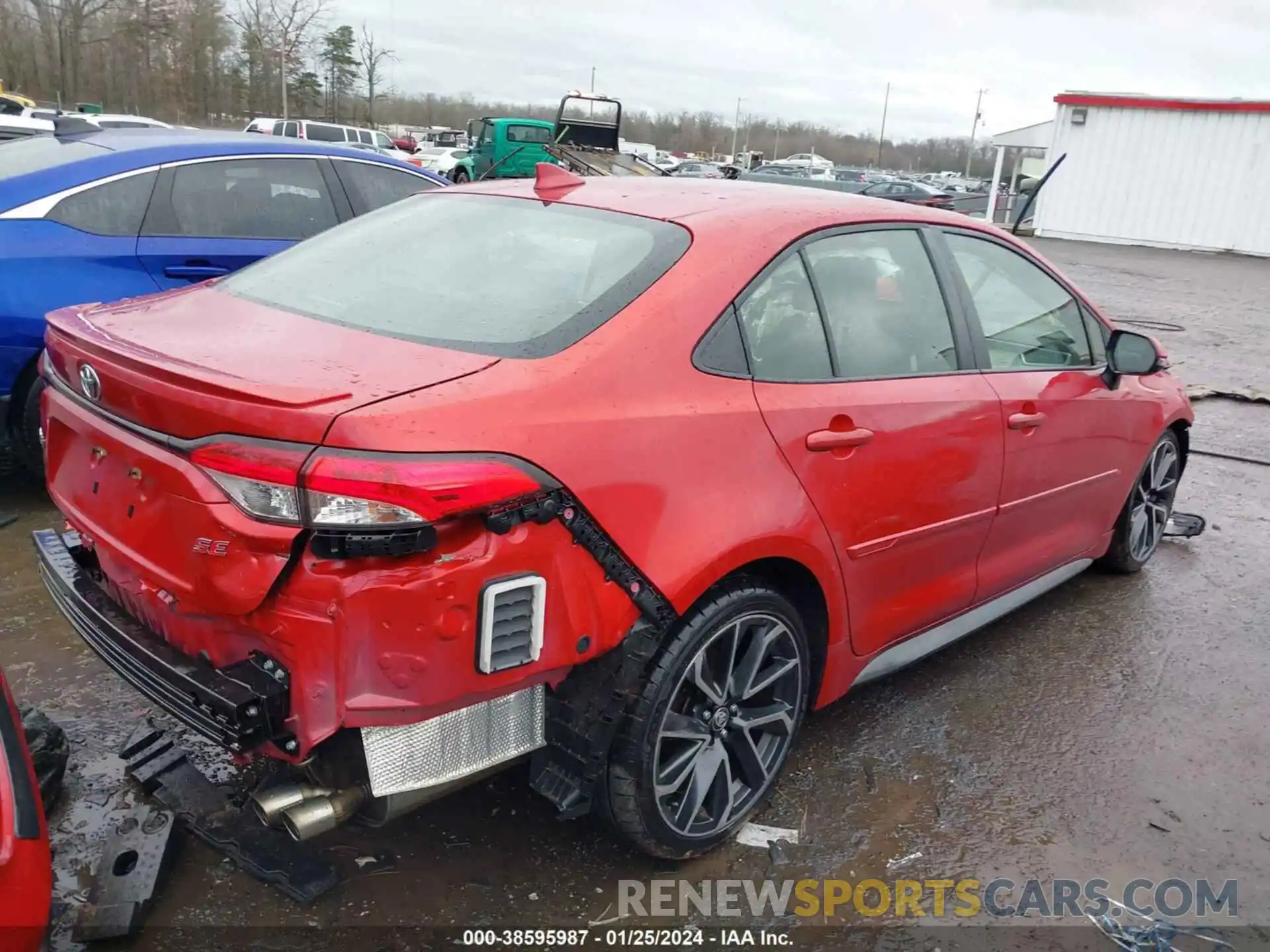 4 Photograph of a damaged car JTDS4RCE1LJ006672 TOYOTA COROLLA 2020