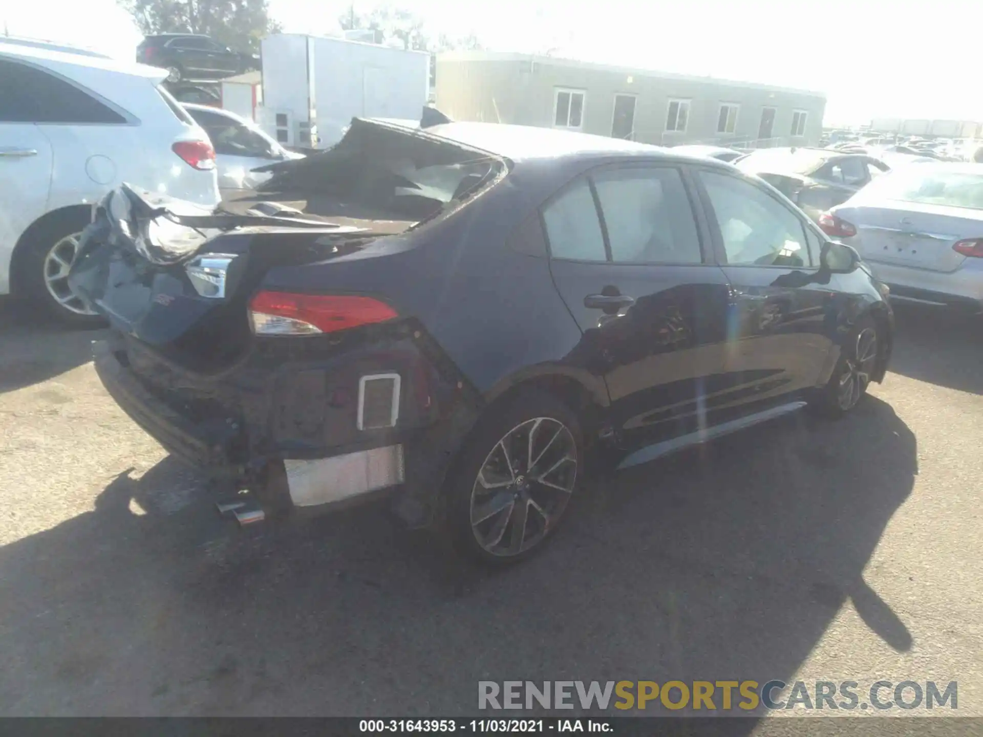 4 Photograph of a damaged car JTDS4RCE1LJ007434 TOYOTA COROLLA 2020