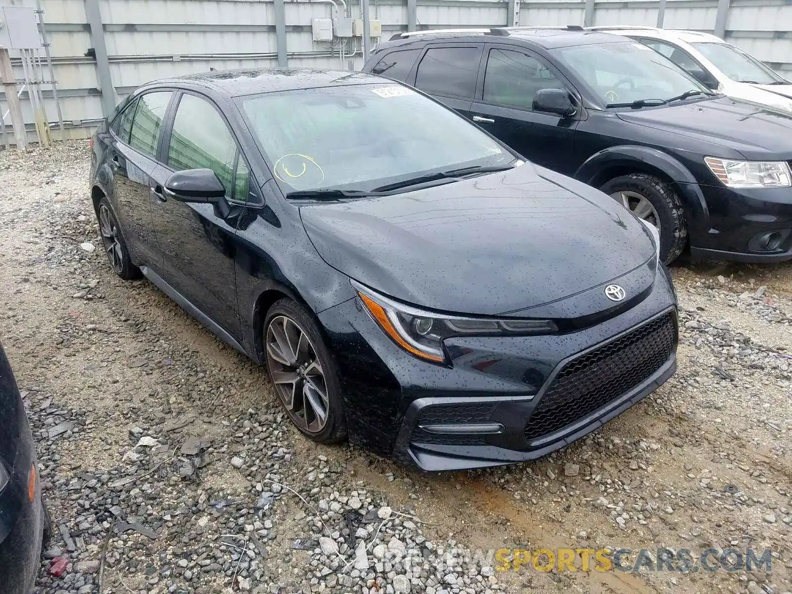 1 Photograph of a damaged car JTDS4RCE1LJ008311 TOYOTA COROLLA 2020