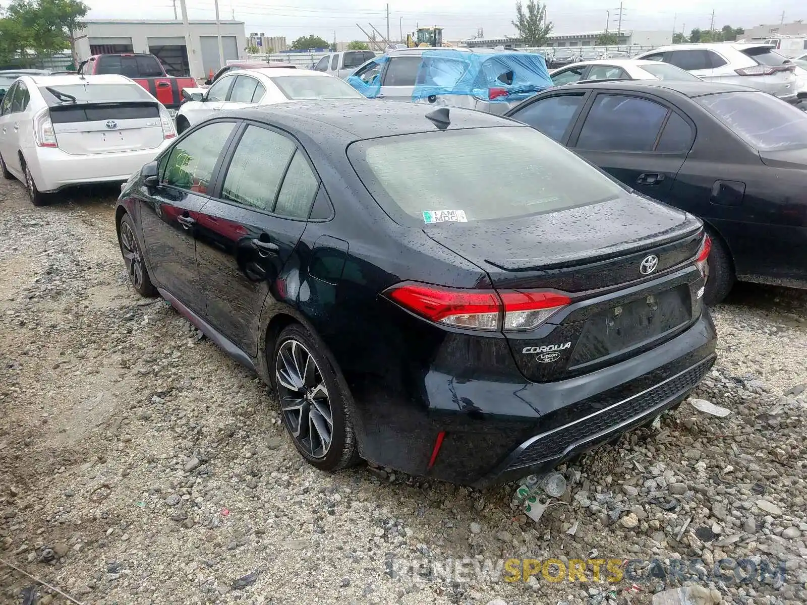 3 Photograph of a damaged car JTDS4RCE1LJ008311 TOYOTA COROLLA 2020