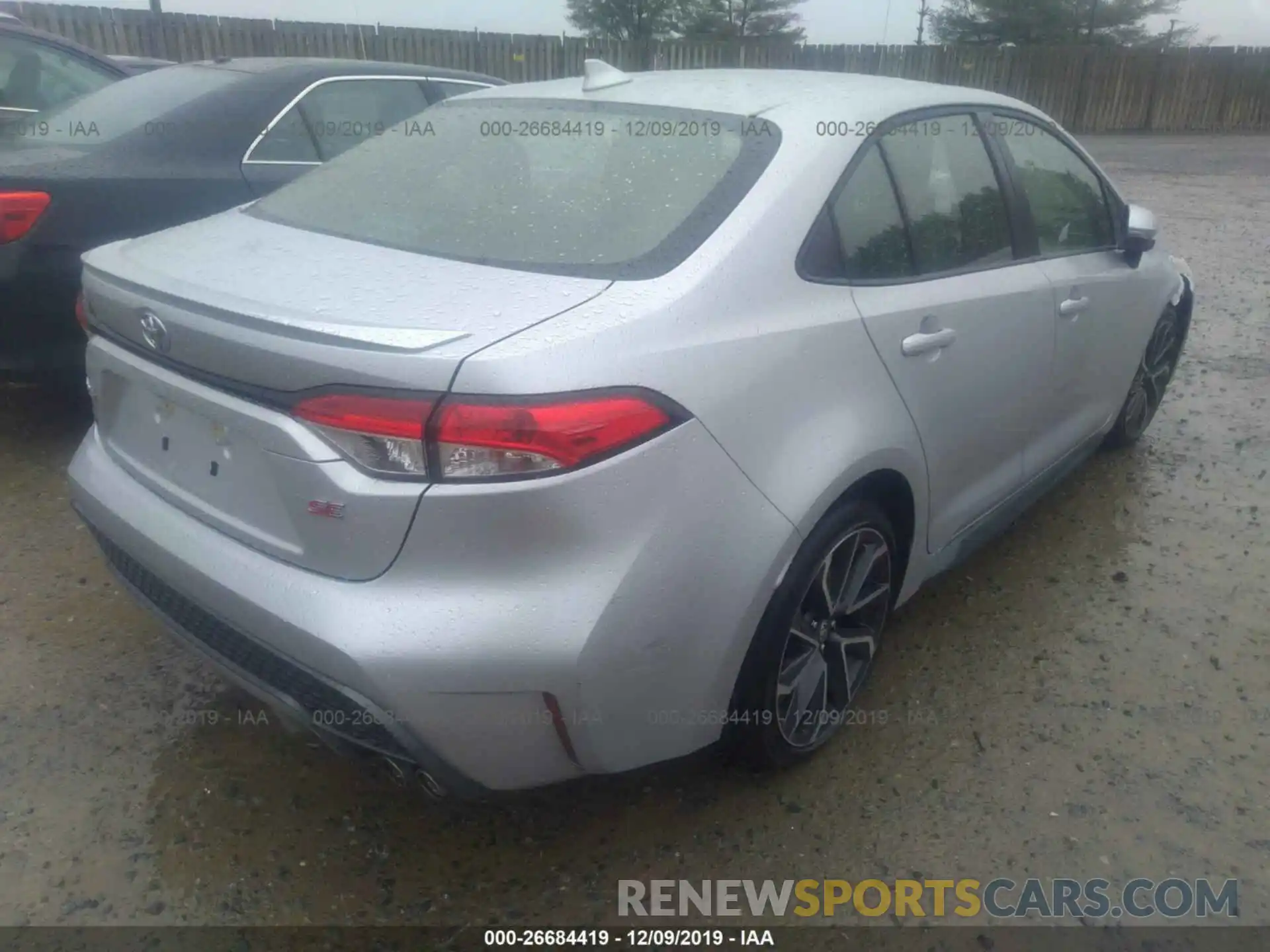 4 Photograph of a damaged car JTDS4RCE1LJ009426 TOYOTA COROLLA 2020