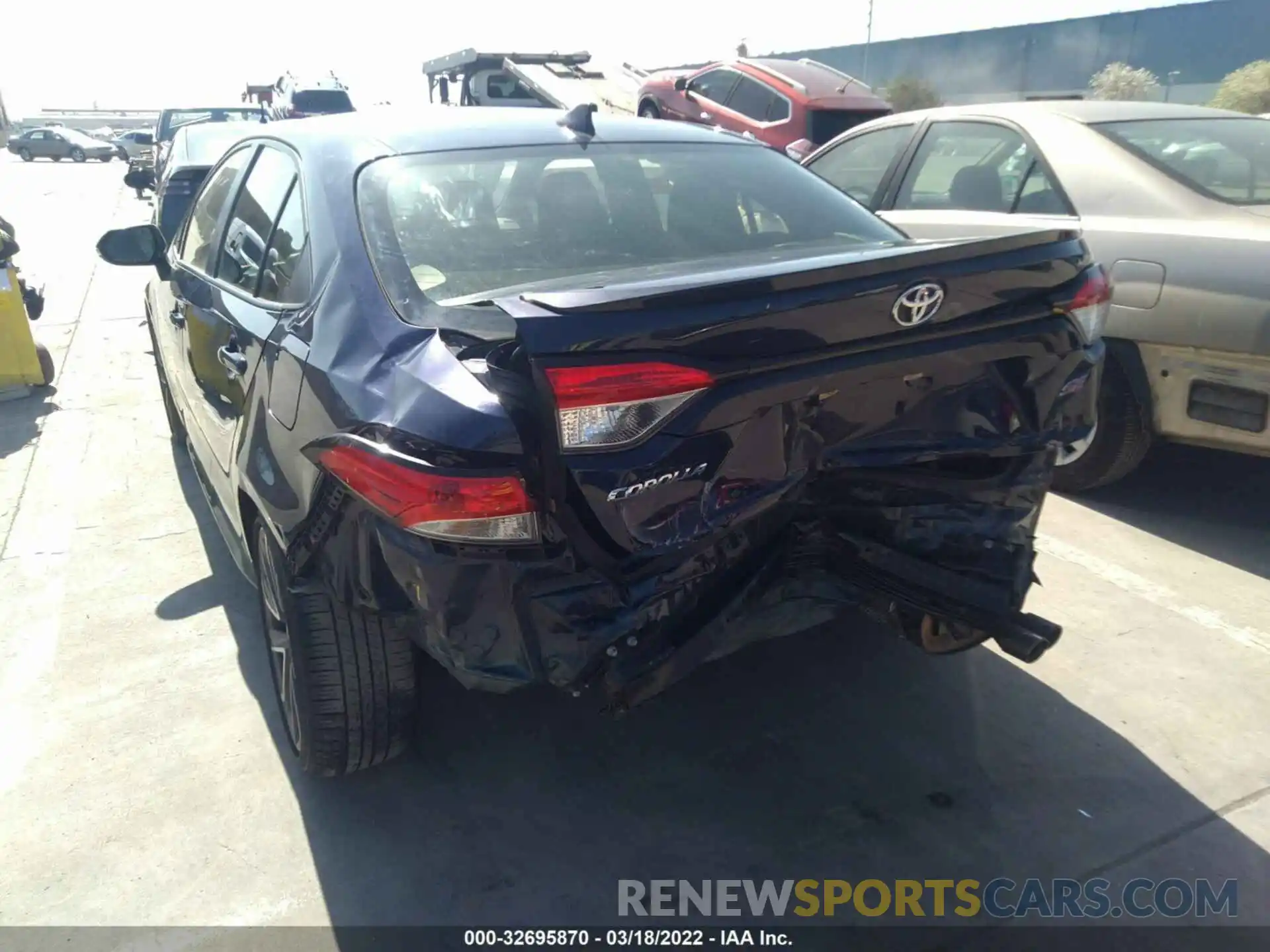 6 Photograph of a damaged car JTDS4RCE1LJ010429 TOYOTA COROLLA 2020