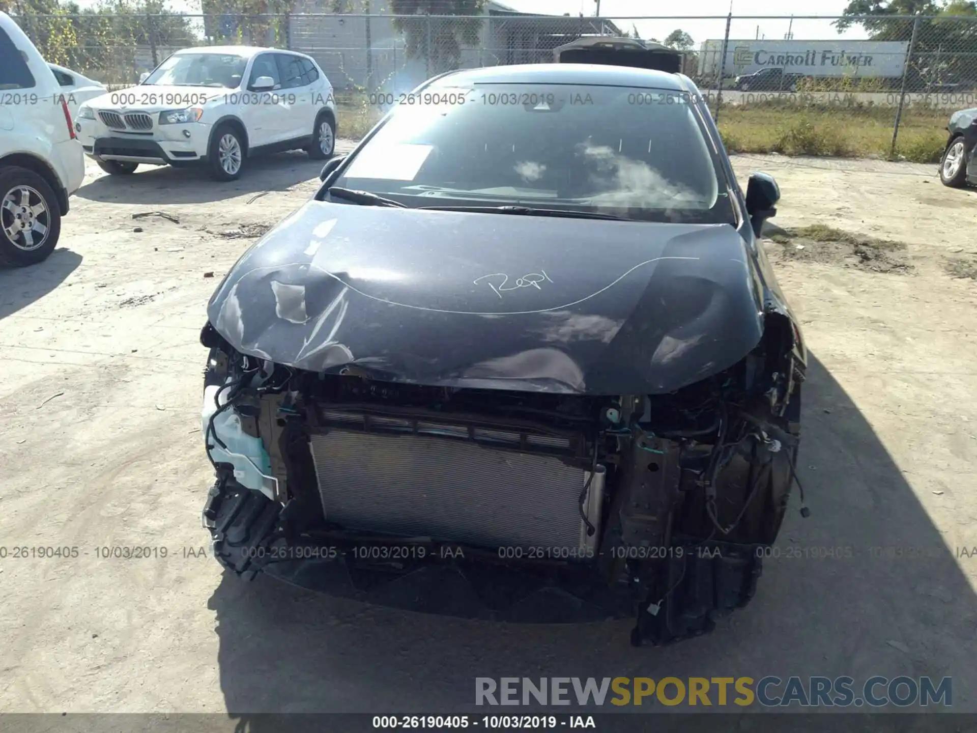 6 Photograph of a damaged car JTDS4RCE1LJ010463 TOYOTA COROLLA 2020