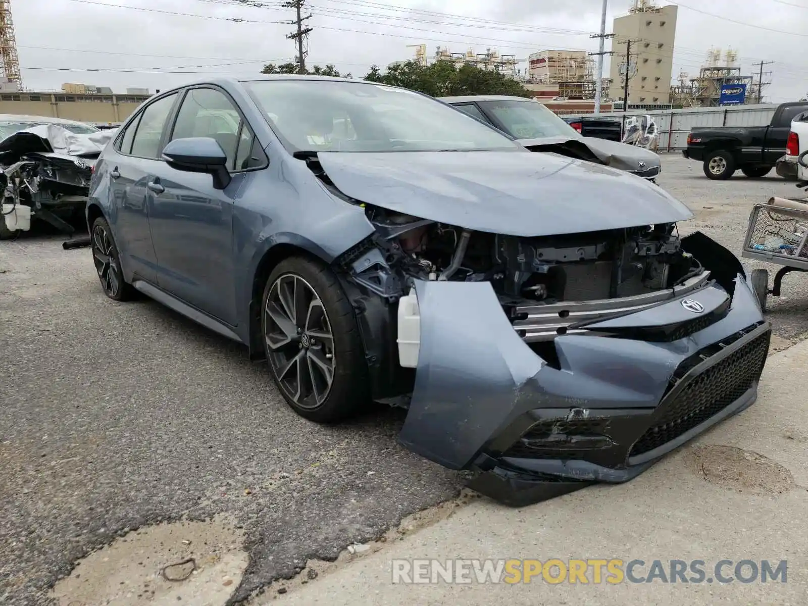 1 Photograph of a damaged car JTDS4RCE1LJ010804 TOYOTA COROLLA 2020