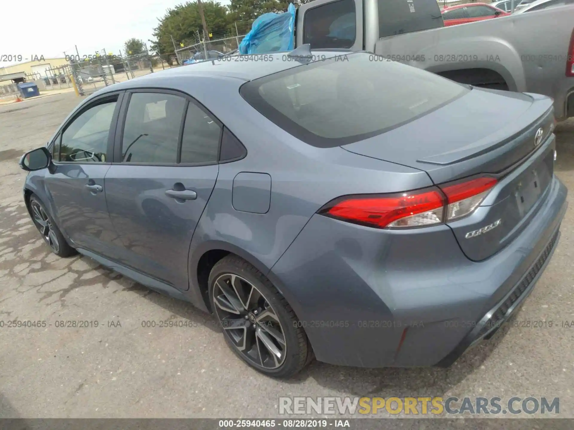 3 Photograph of a damaged car JTDS4RCE1LJ012231 TOYOTA COROLLA 2020