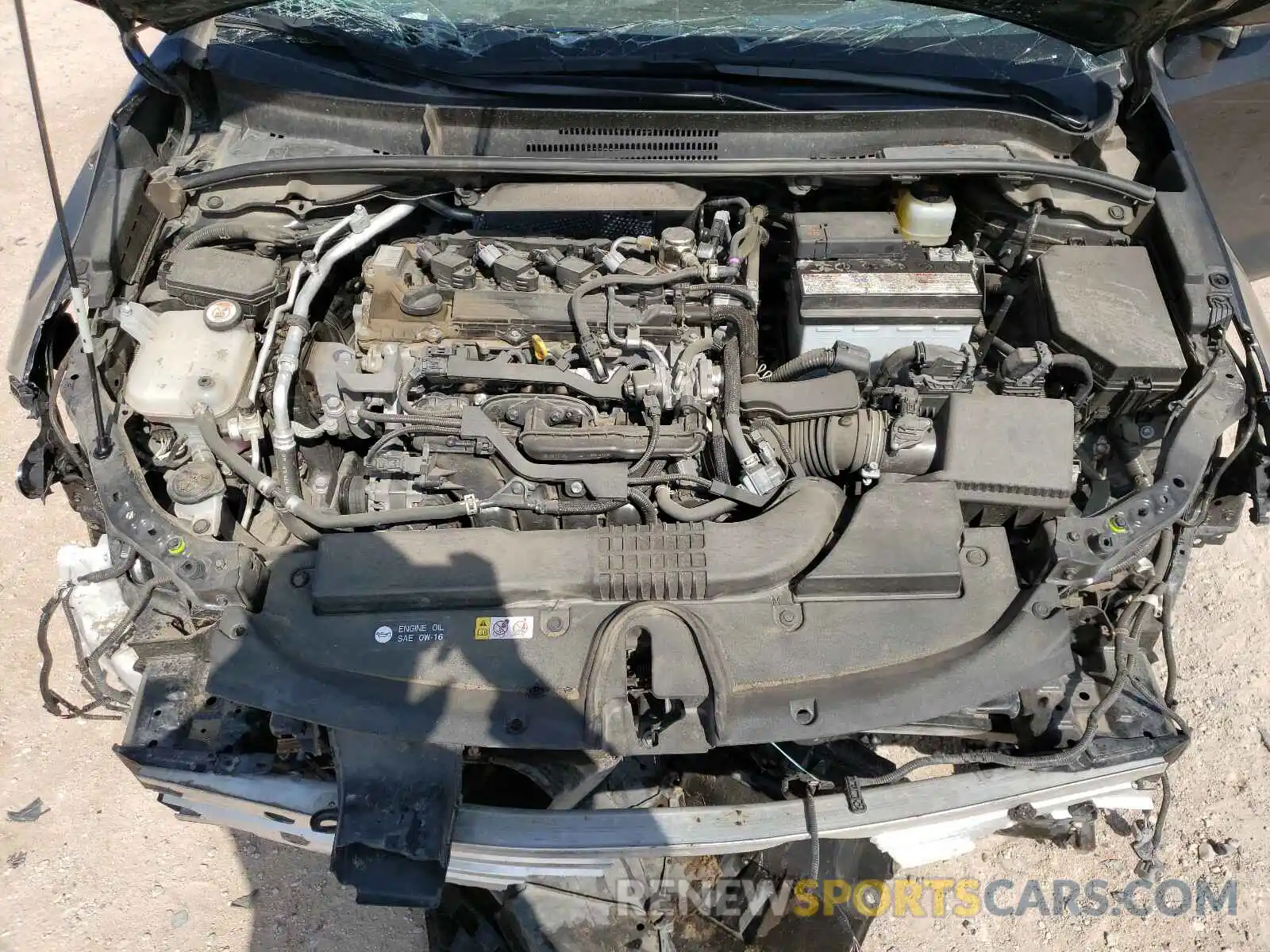 7 Photograph of a damaged car JTDS4RCE1LJ012469 TOYOTA COROLLA 2020