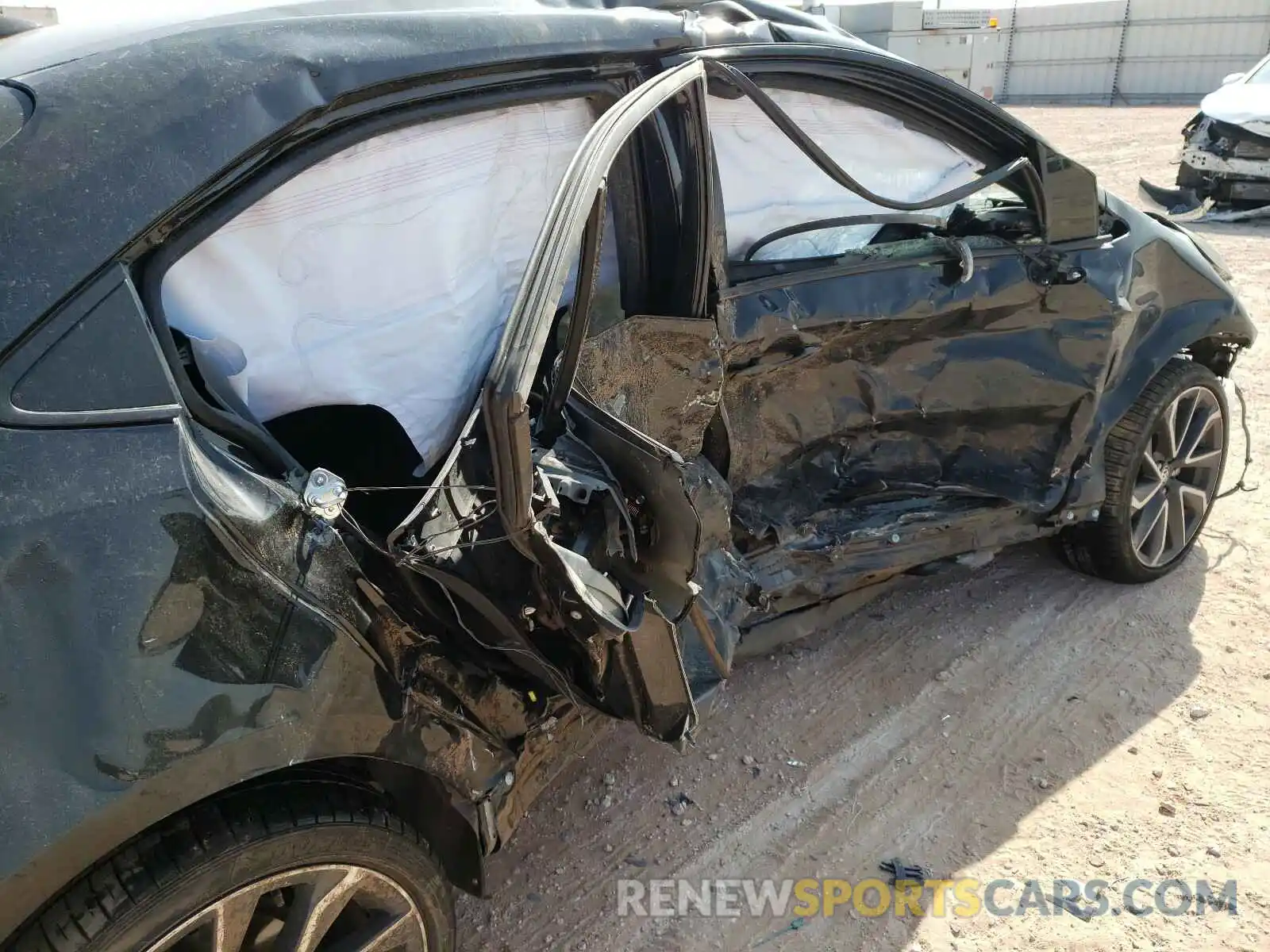 9 Photograph of a damaged car JTDS4RCE1LJ012469 TOYOTA COROLLA 2020