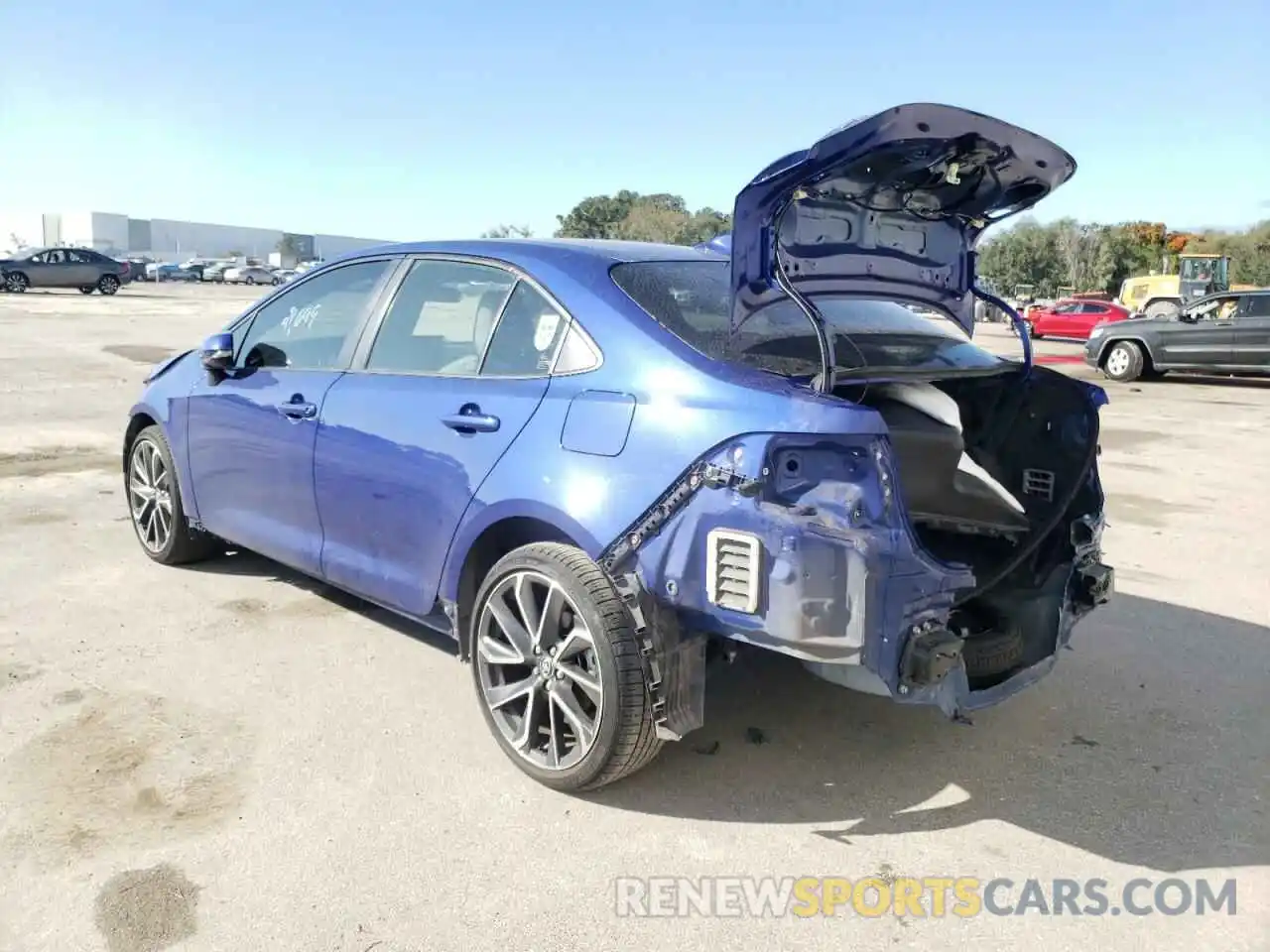 3 Photograph of a damaged car JTDS4RCE1LJ012570 TOYOTA COROLLA 2020