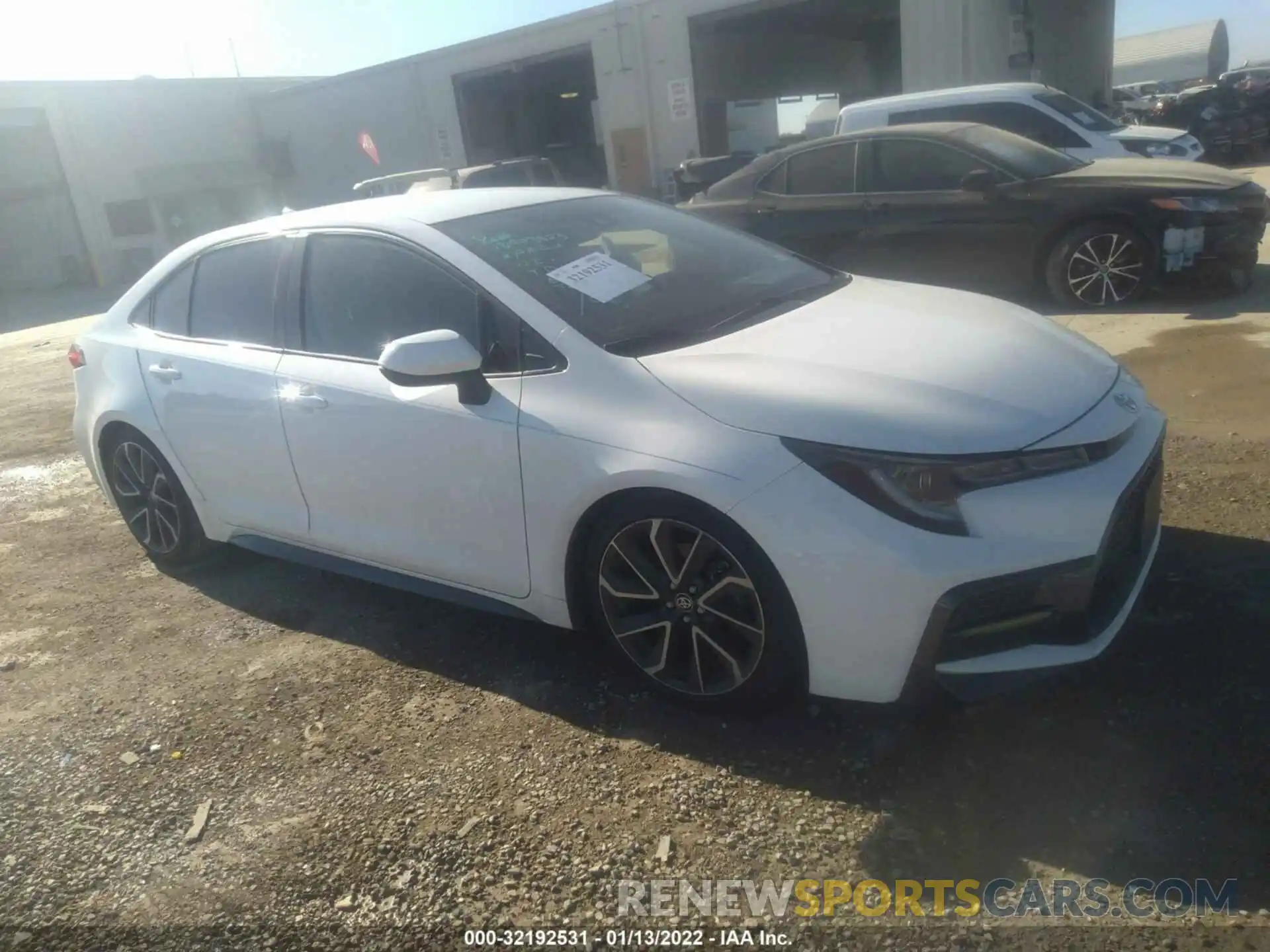 1 Photograph of a damaged car JTDS4RCE1LJ013296 TOYOTA COROLLA 2020