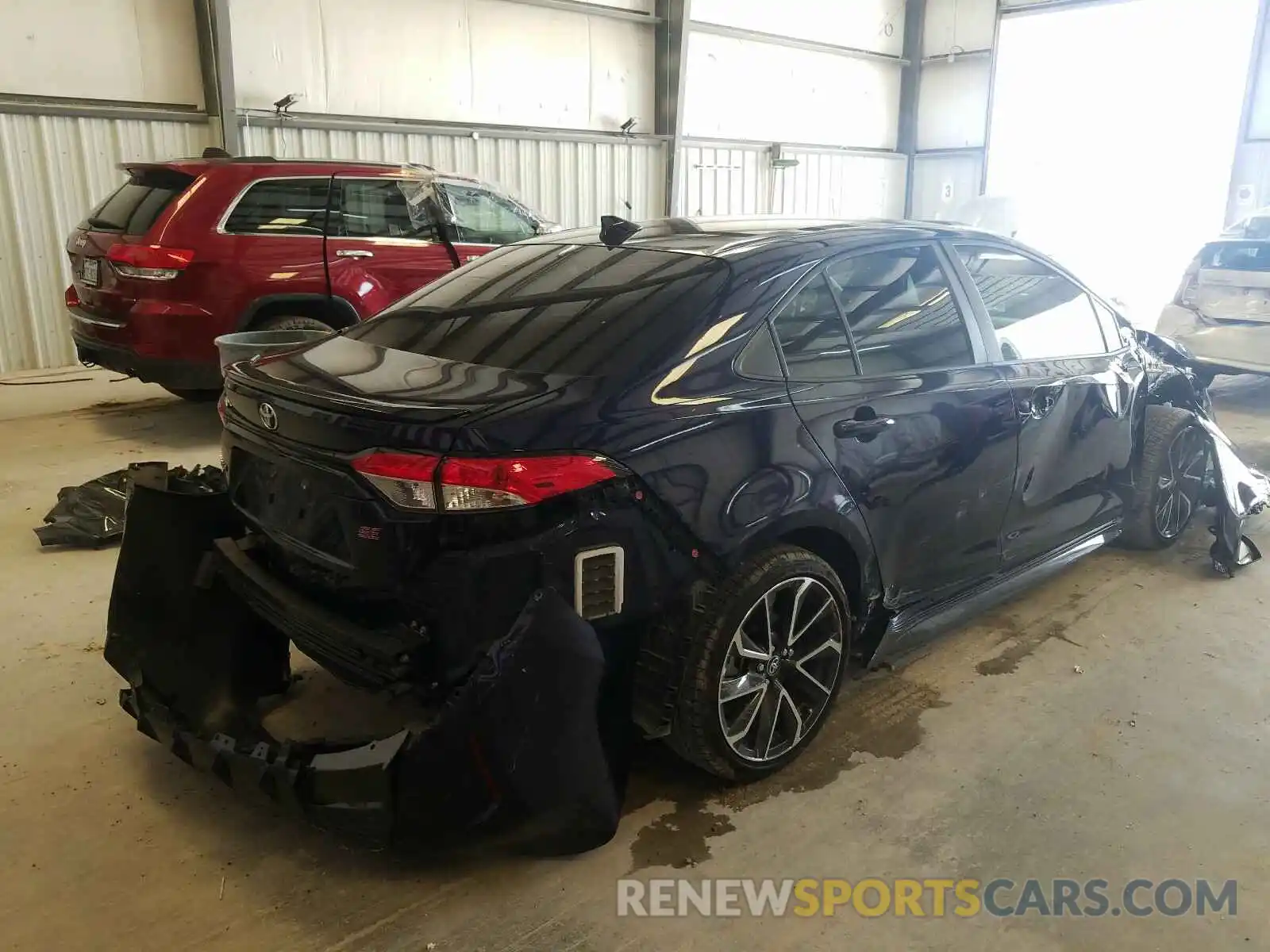 4 Photograph of a damaged car JTDS4RCE1LJ013444 TOYOTA COROLLA 2020