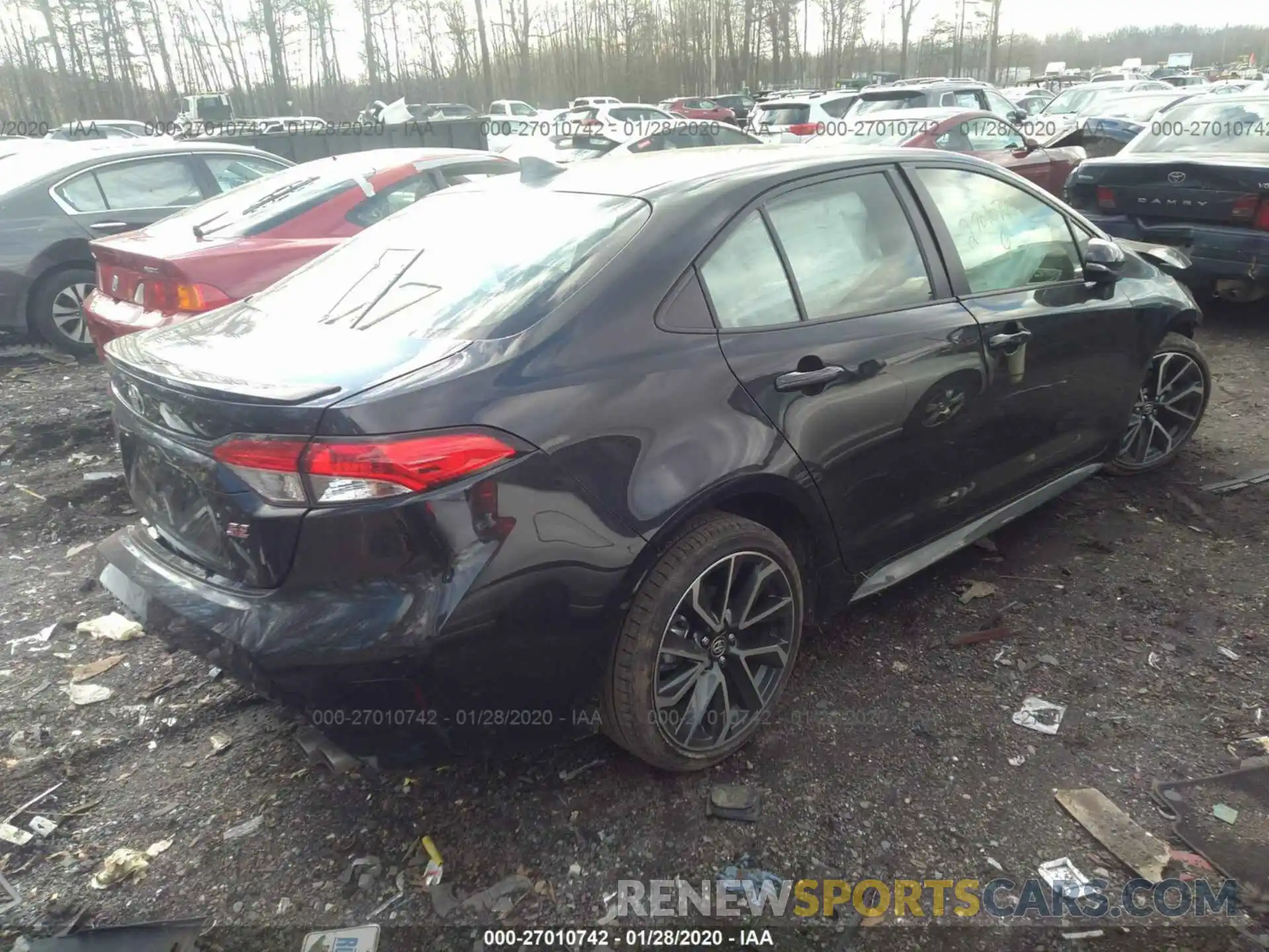 4 Photograph of a damaged car JTDS4RCE1LJ014660 TOYOTA COROLLA 2020