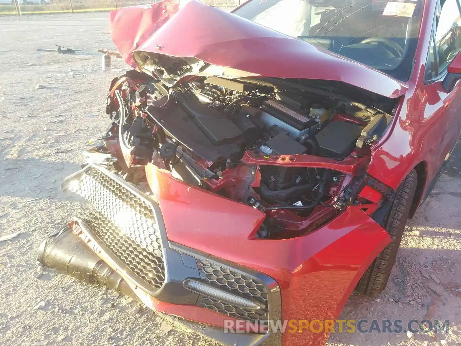 9 Photograph of a damaged car JTDS4RCE1LJ014870 TOYOTA COROLLA 2020