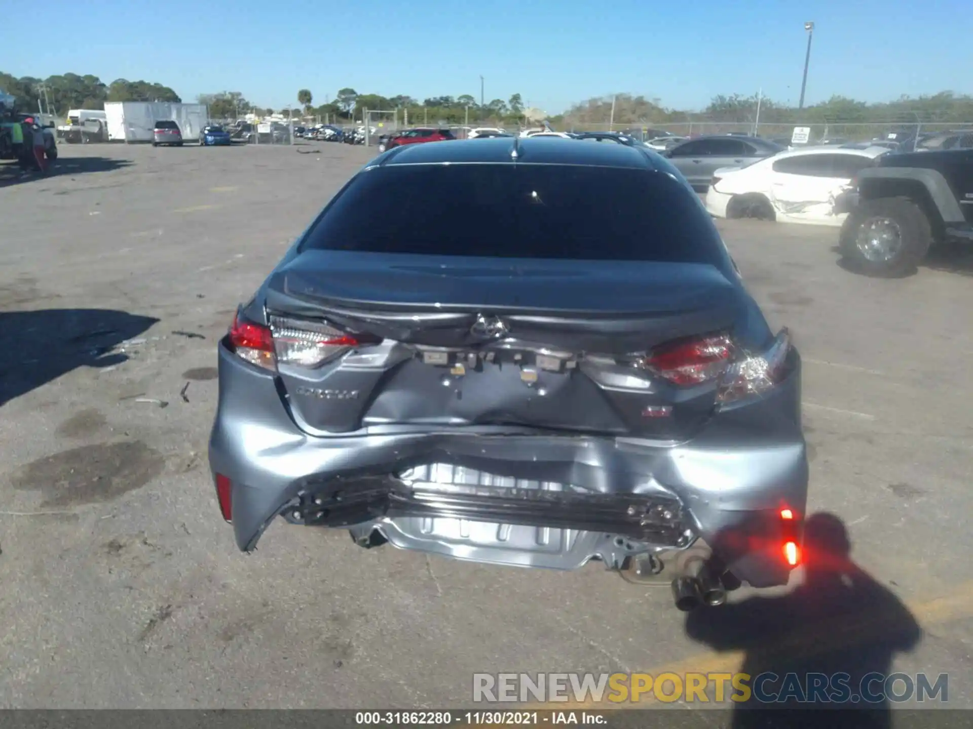 6 Photograph of a damaged car JTDS4RCE1LJ015310 TOYOTA COROLLA 2020