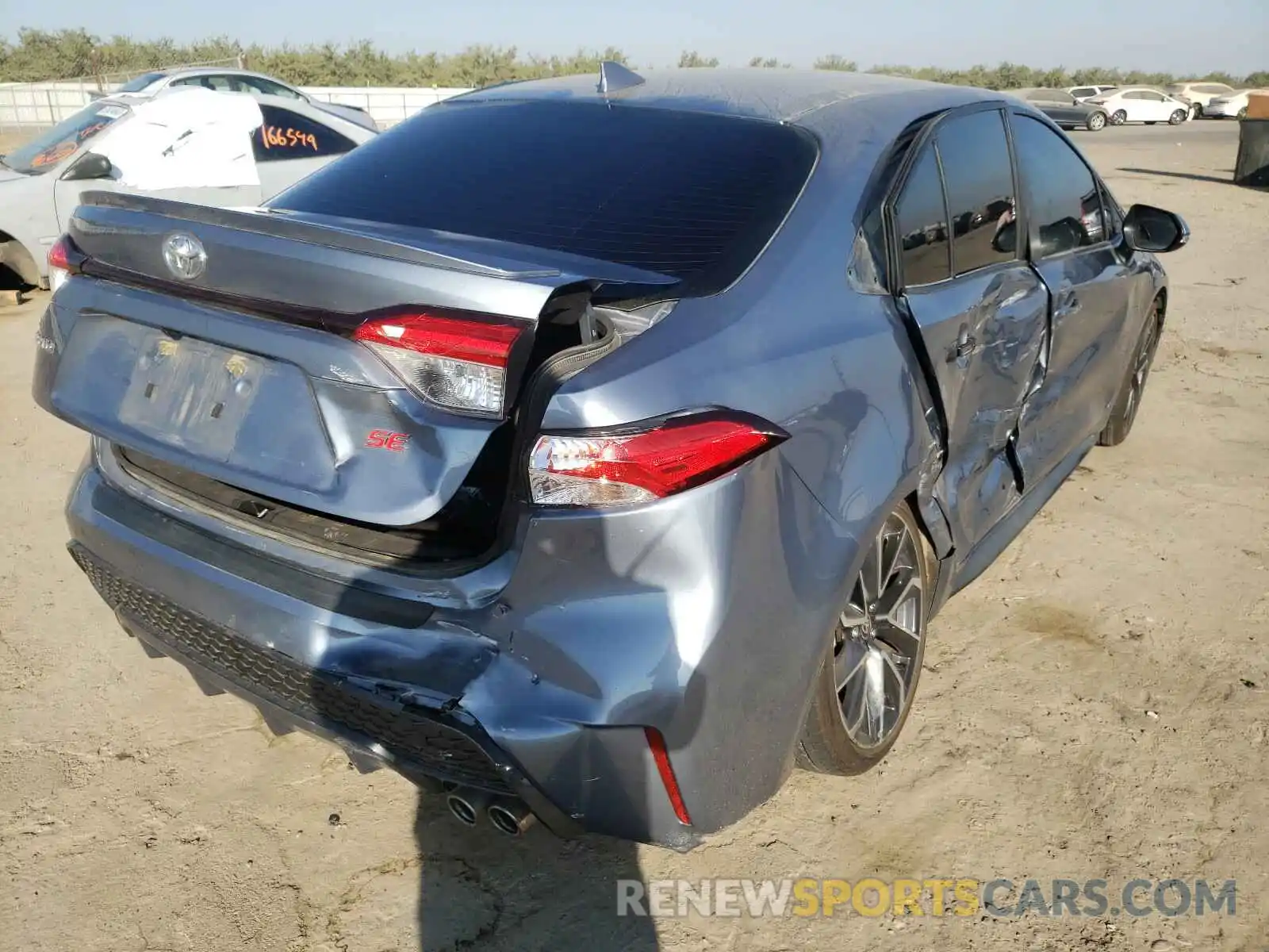 9 Photograph of a damaged car JTDS4RCE1LJ018210 TOYOTA COROLLA 2020