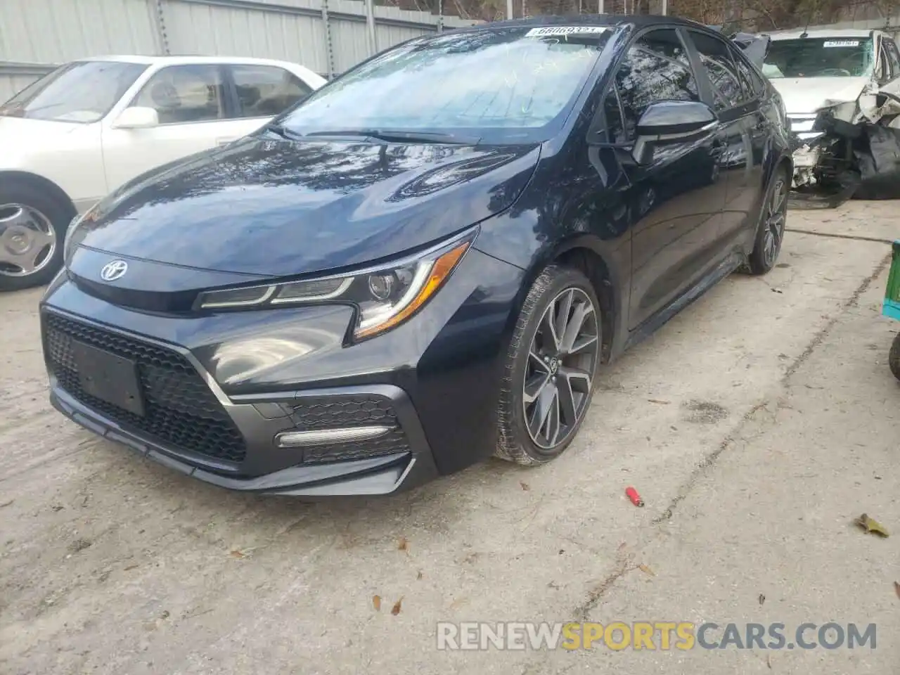 2 Photograph of a damaged car JTDS4RCE1LJ018286 TOYOTA COROLLA 2020