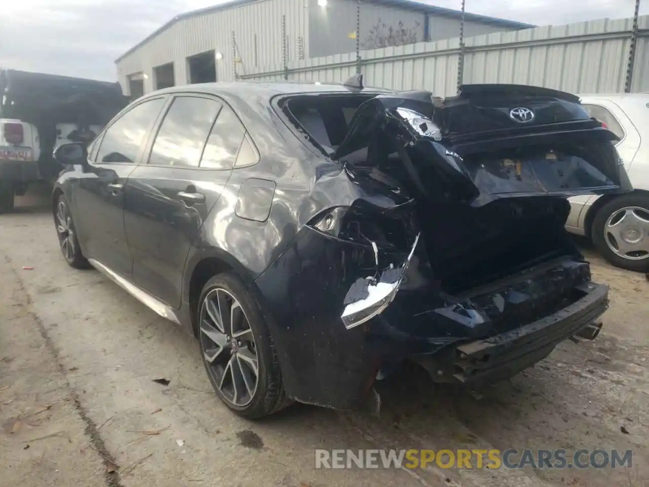 3 Photograph of a damaged car JTDS4RCE1LJ018286 TOYOTA COROLLA 2020