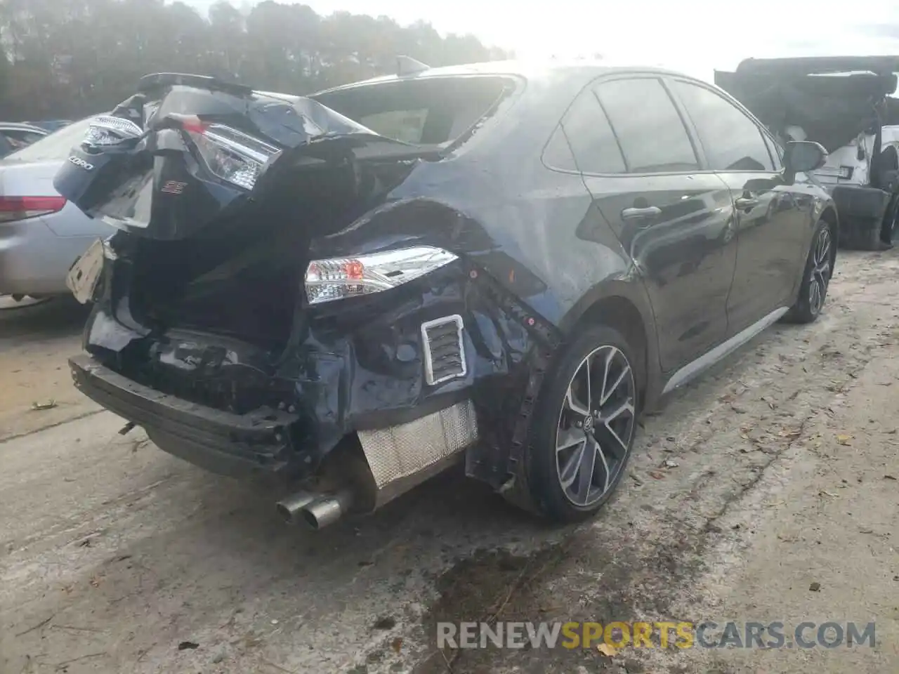 4 Photograph of a damaged car JTDS4RCE1LJ018286 TOYOTA COROLLA 2020