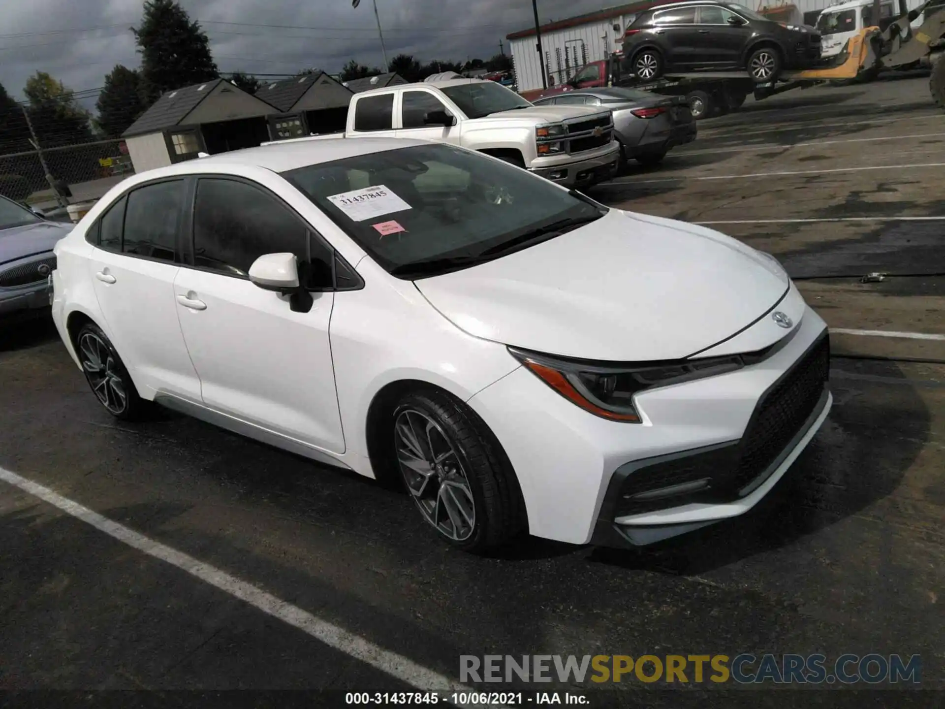 1 Photograph of a damaged car JTDS4RCE1LJ019129 TOYOTA COROLLA 2020