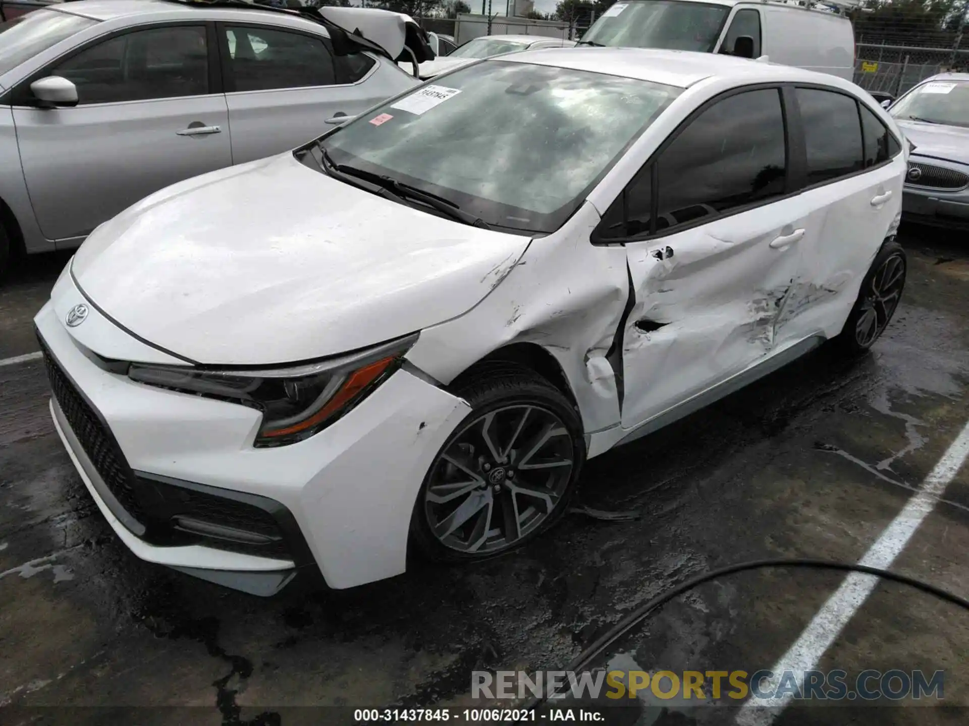 6 Photograph of a damaged car JTDS4RCE1LJ019129 TOYOTA COROLLA 2020