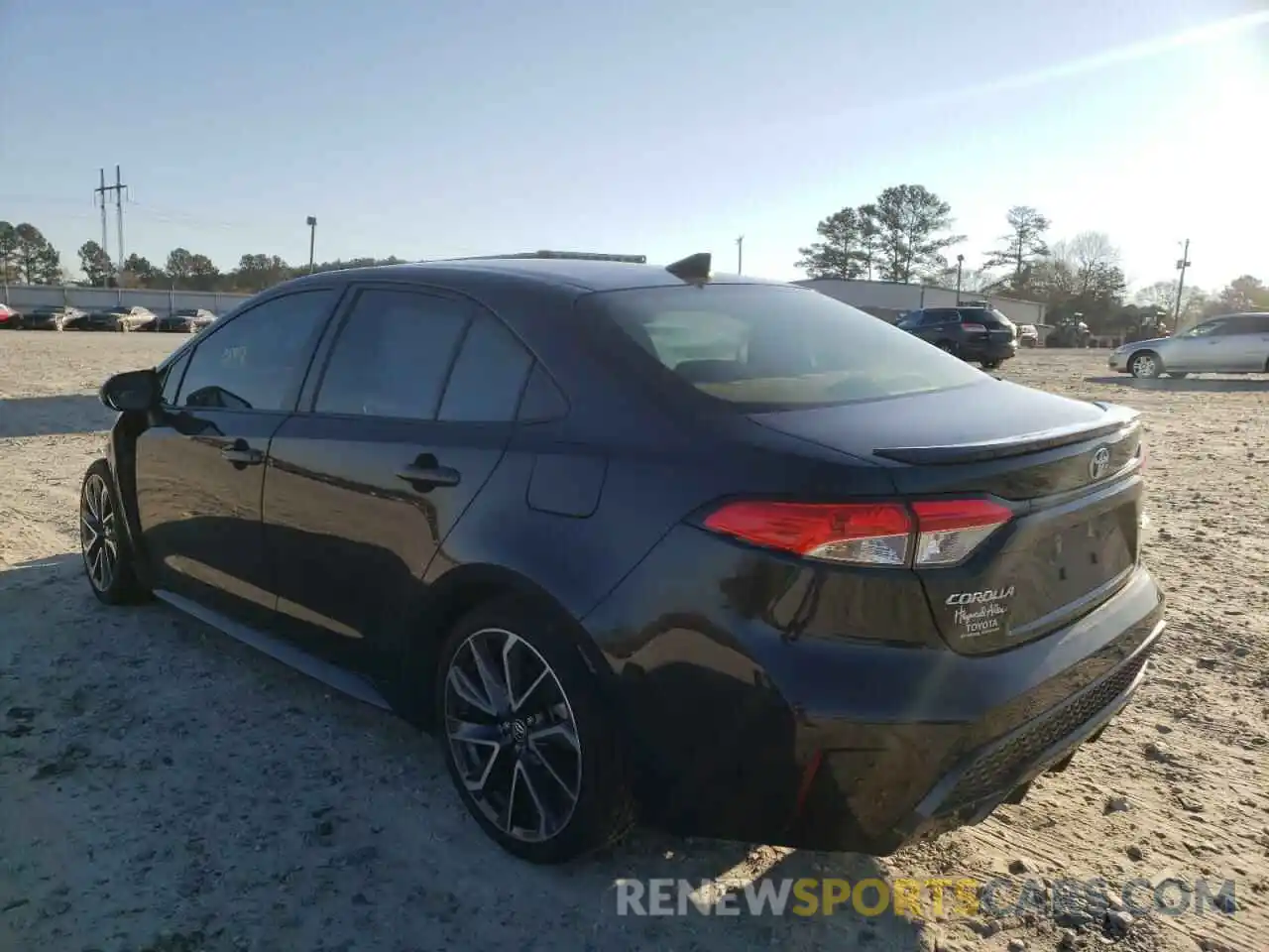 3 Photograph of a damaged car JTDS4RCE1LJ019146 TOYOTA COROLLA 2020