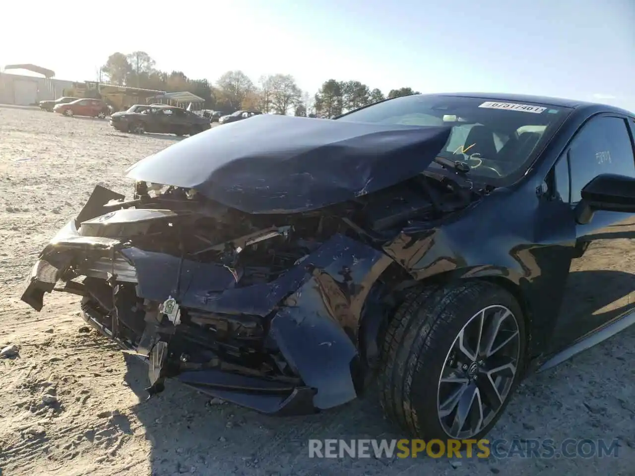 9 Photograph of a damaged car JTDS4RCE1LJ019146 TOYOTA COROLLA 2020