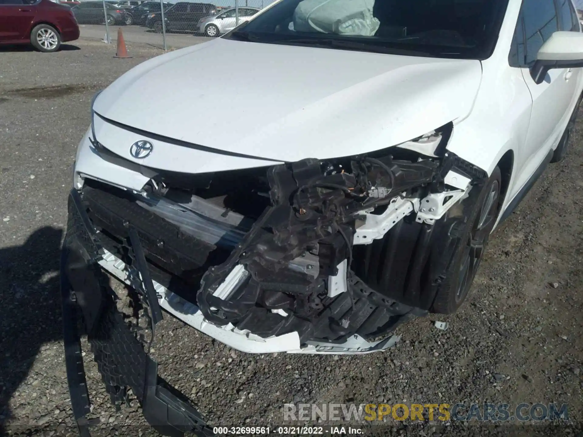 6 Photograph of a damaged car JTDS4RCE1LJ019809 TOYOTA COROLLA 2020