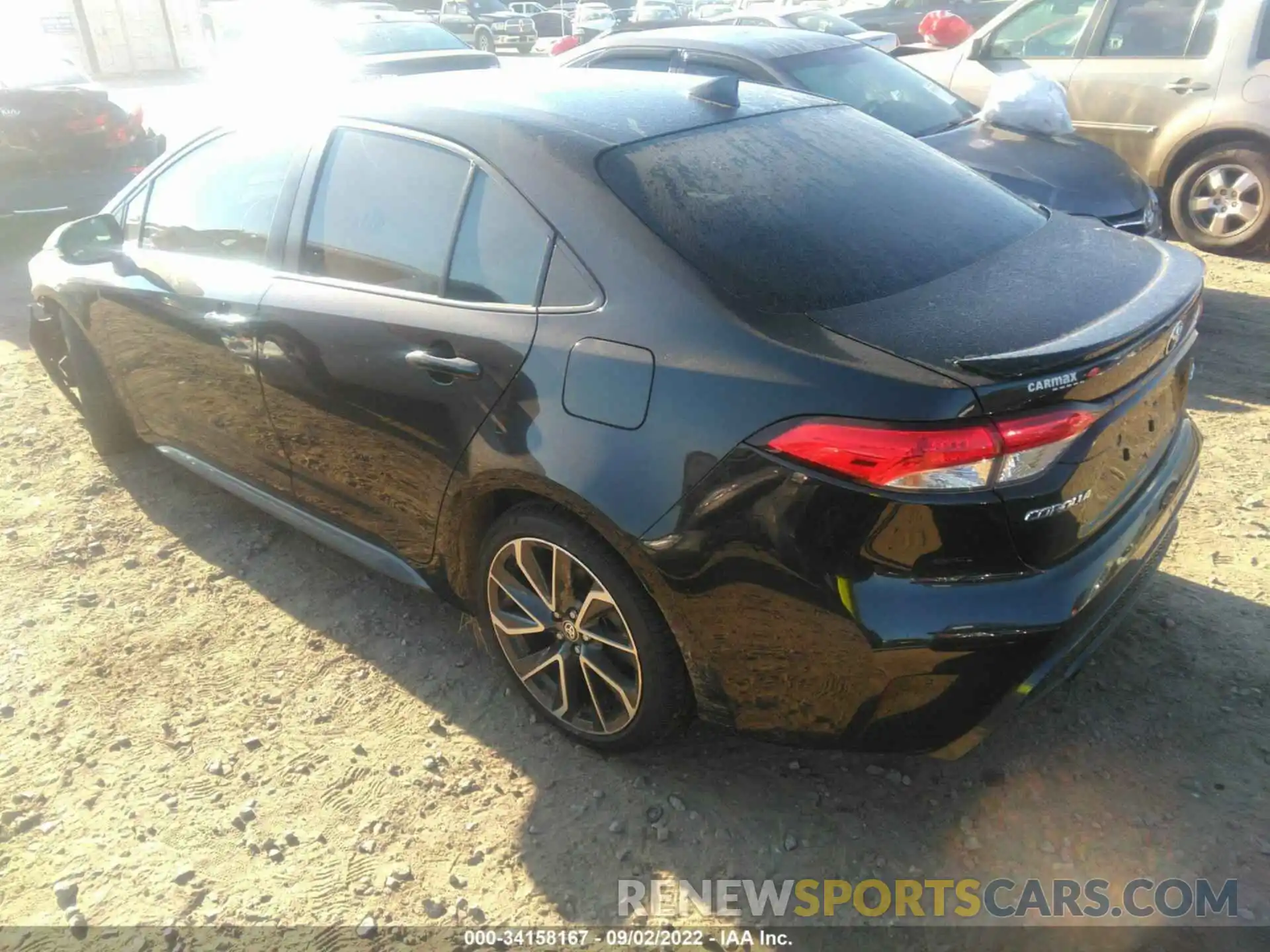 3 Photograph of a damaged car JTDS4RCE1LJ021320 TOYOTA COROLLA 2020