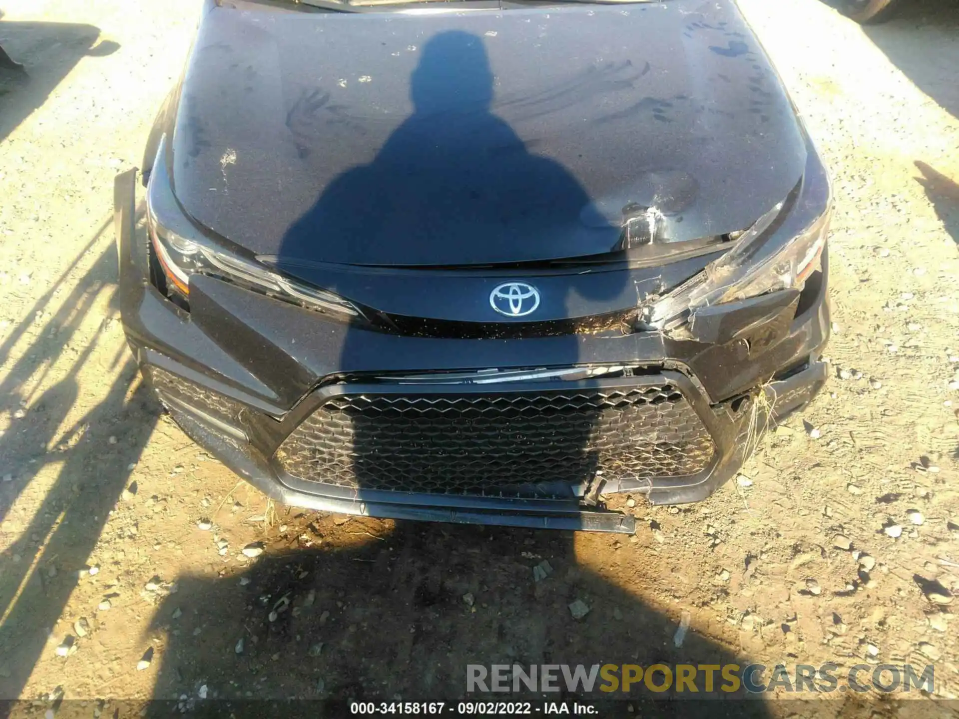 6 Photograph of a damaged car JTDS4RCE1LJ021320 TOYOTA COROLLA 2020