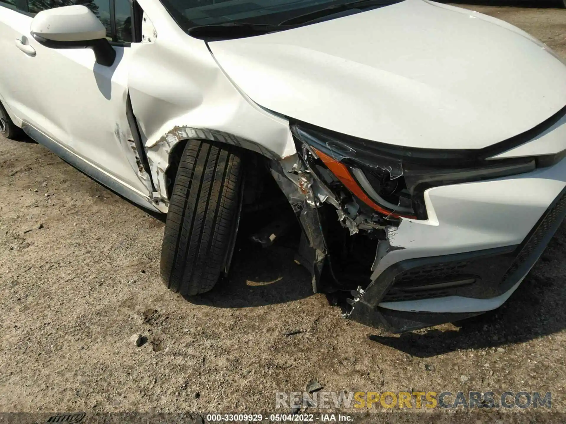 6 Photograph of a damaged car JTDS4RCE1LJ021706 TOYOTA COROLLA 2020