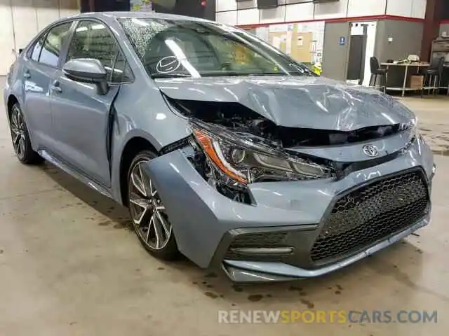 1 Photograph of a damaged car JTDS4RCE1LJ023228 TOYOTA COROLLA 2020