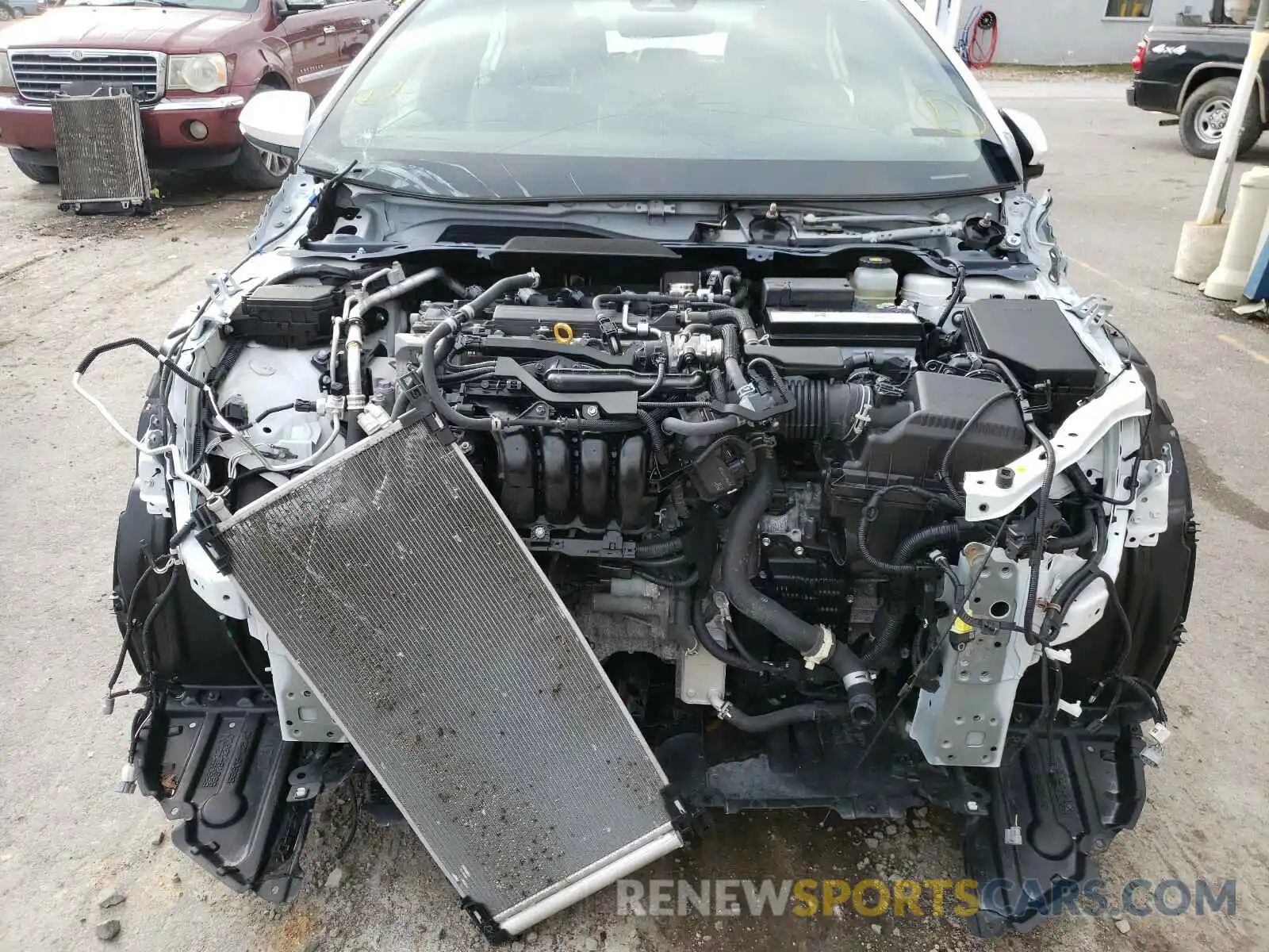 9 Photograph of a damaged car JTDS4RCE1LJ023519 TOYOTA COROLLA 2020