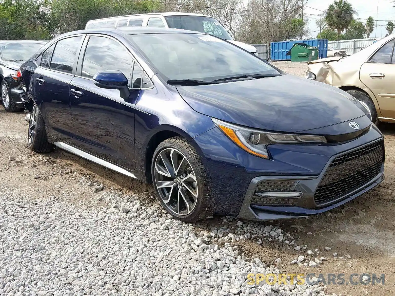 1 Photograph of a damaged car JTDS4RCE1LJ023665 TOYOTA COROLLA 2020