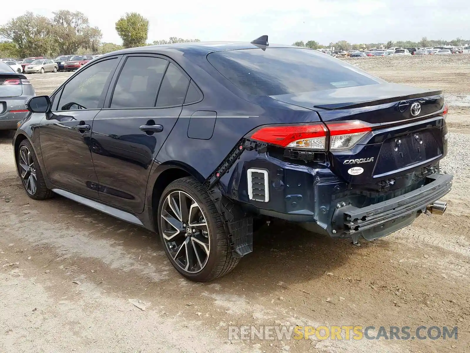 3 Photograph of a damaged car JTDS4RCE1LJ023665 TOYOTA COROLLA 2020