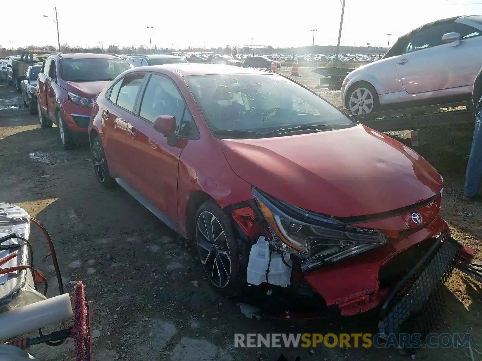 1 Photograph of a damaged car JTDS4RCE1LJ024783 TOYOTA COROLLA 2020