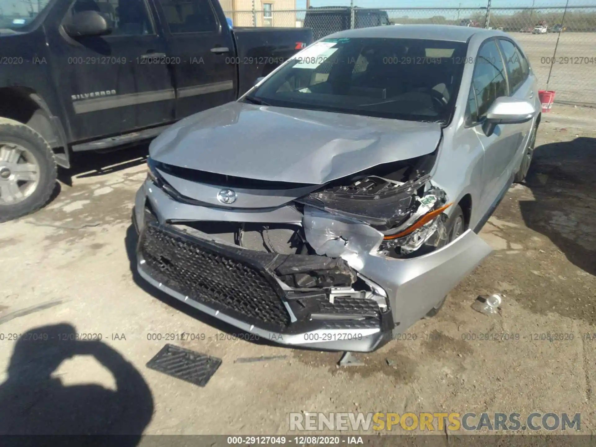 6 Photograph of a damaged car JTDS4RCE1LJ025013 TOYOTA COROLLA 2020