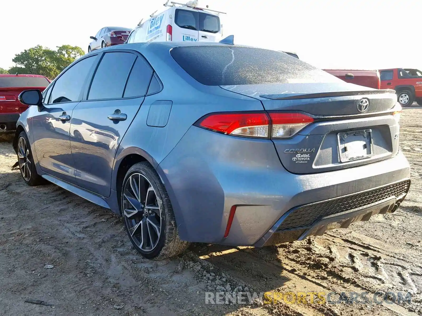 3 Photograph of a damaged car JTDS4RCE1LJ025609 TOYOTA COROLLA 2020