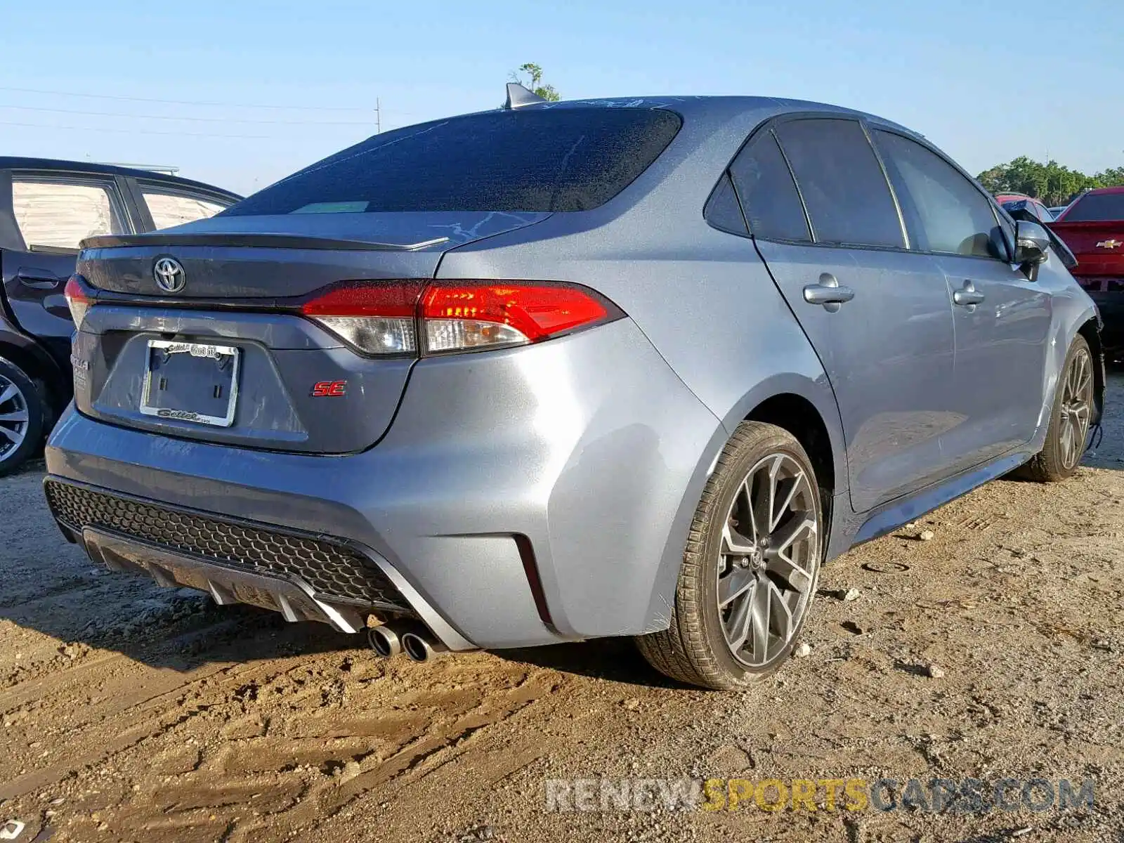 4 Photograph of a damaged car JTDS4RCE1LJ025609 TOYOTA COROLLA 2020