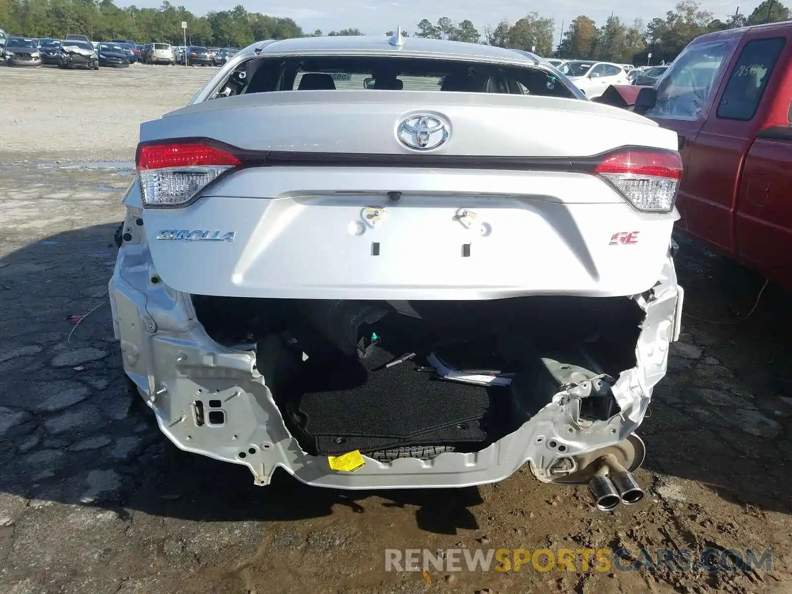 9 Photograph of a damaged car JTDS4RCE1LJ025917 TOYOTA COROLLA 2020