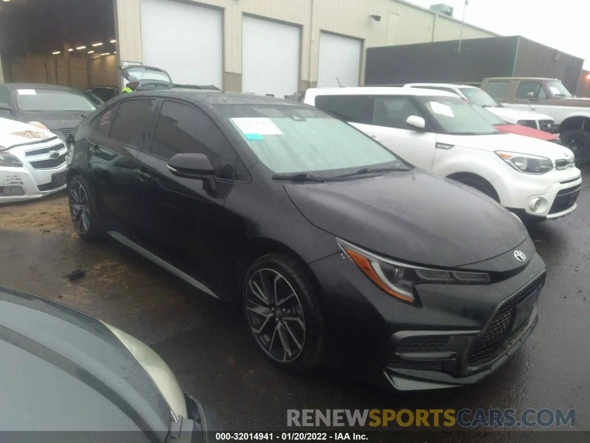 1 Photograph of a damaged car JTDS4RCE1LJ026386 TOYOTA COROLLA 2020