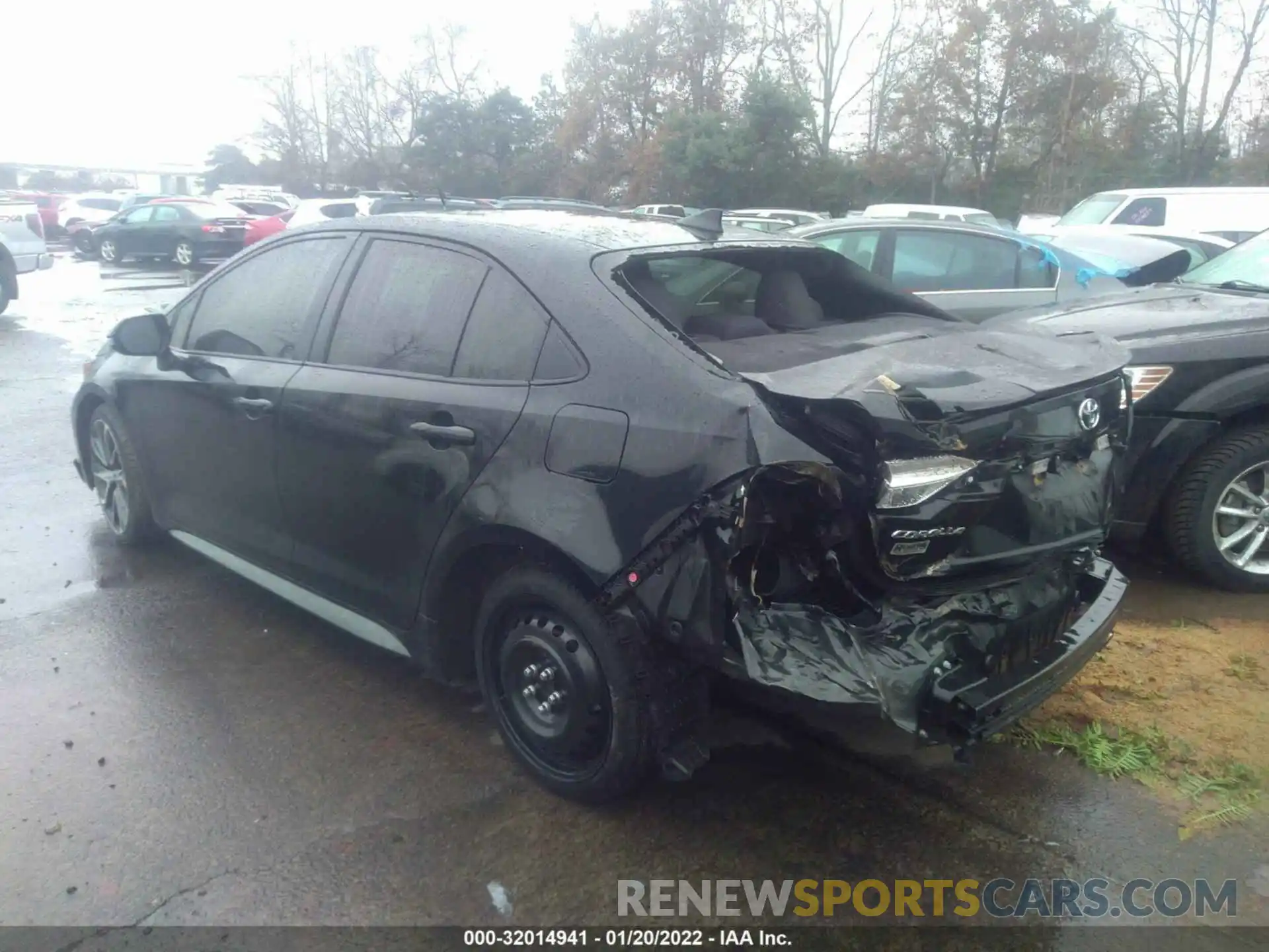 3 Photograph of a damaged car JTDS4RCE1LJ026386 TOYOTA COROLLA 2020