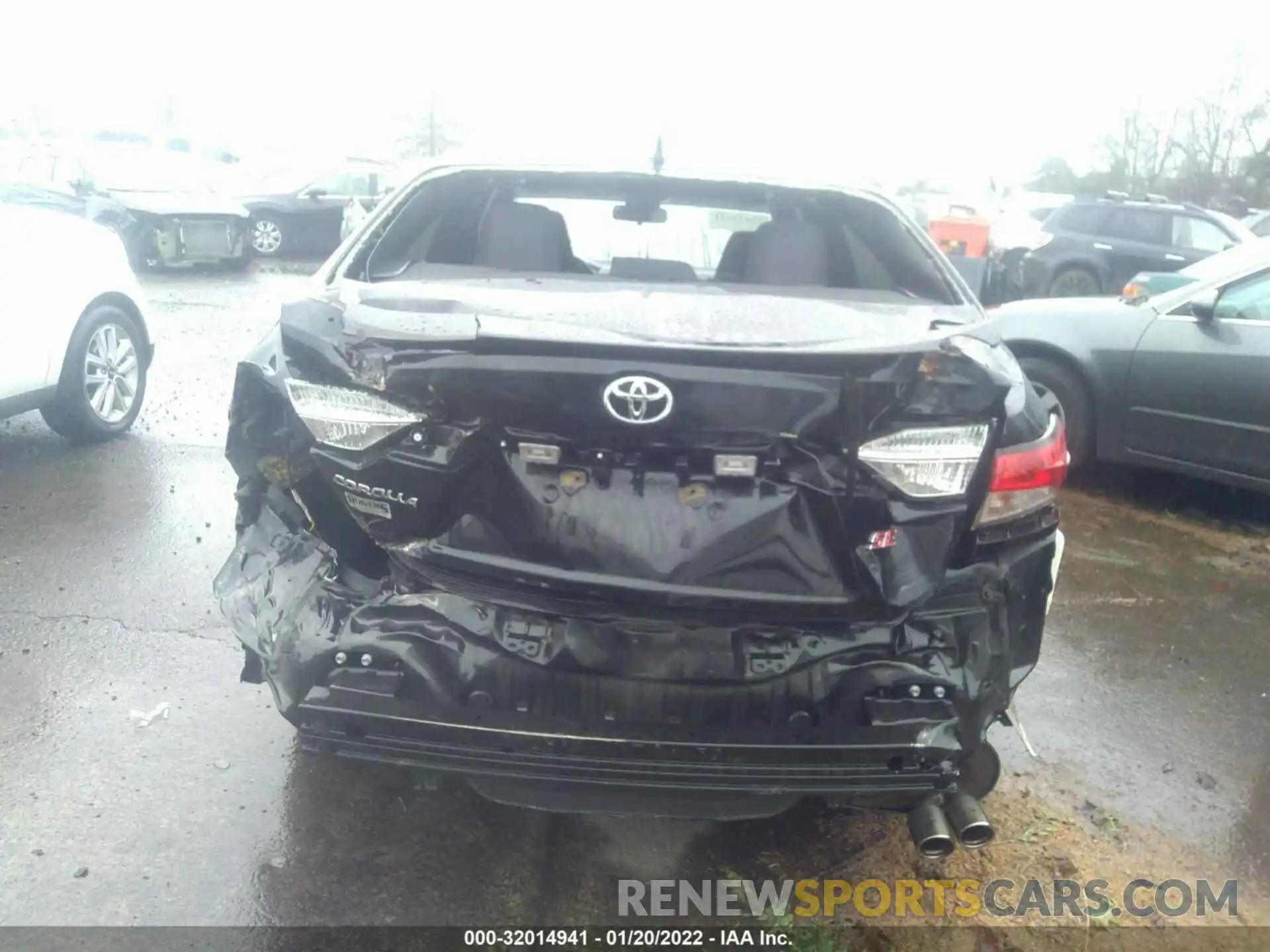 6 Photograph of a damaged car JTDS4RCE1LJ026386 TOYOTA COROLLA 2020