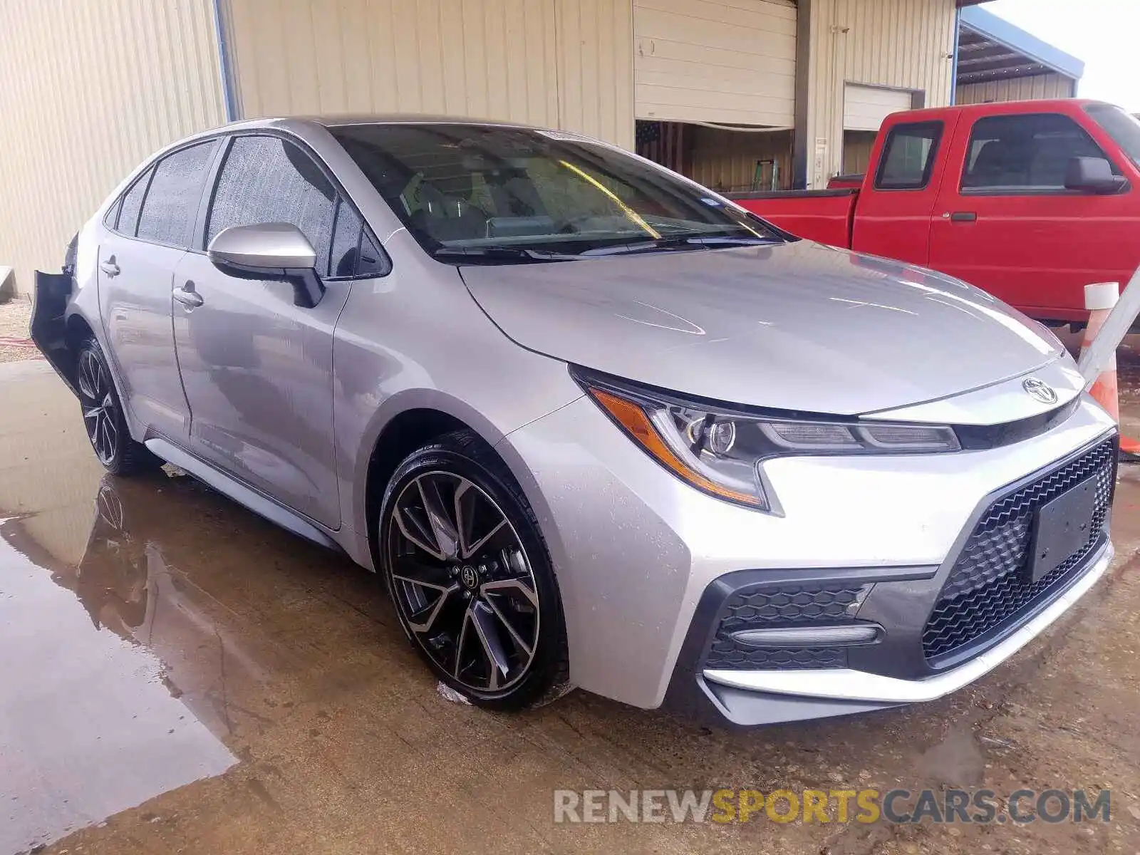 1 Photograph of a damaged car JTDS4RCE1LJ026436 TOYOTA COROLLA 2020