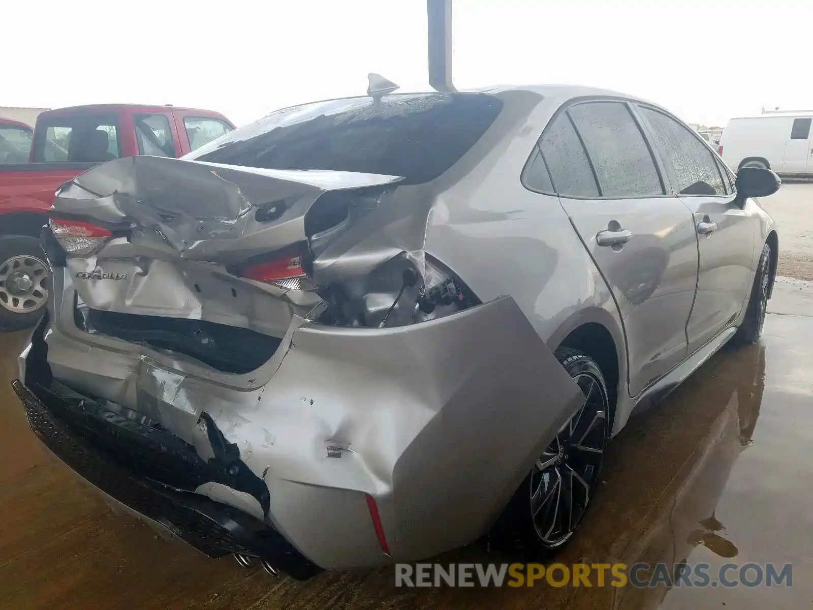 4 Photograph of a damaged car JTDS4RCE1LJ026436 TOYOTA COROLLA 2020