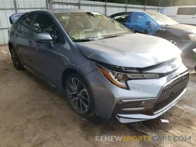 1 Photograph of a damaged car JTDS4RCE1LJ027361 TOYOTA COROLLA 2020