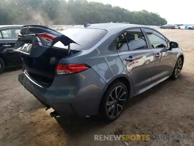 4 Photograph of a damaged car JTDS4RCE1LJ027361 TOYOTA COROLLA 2020