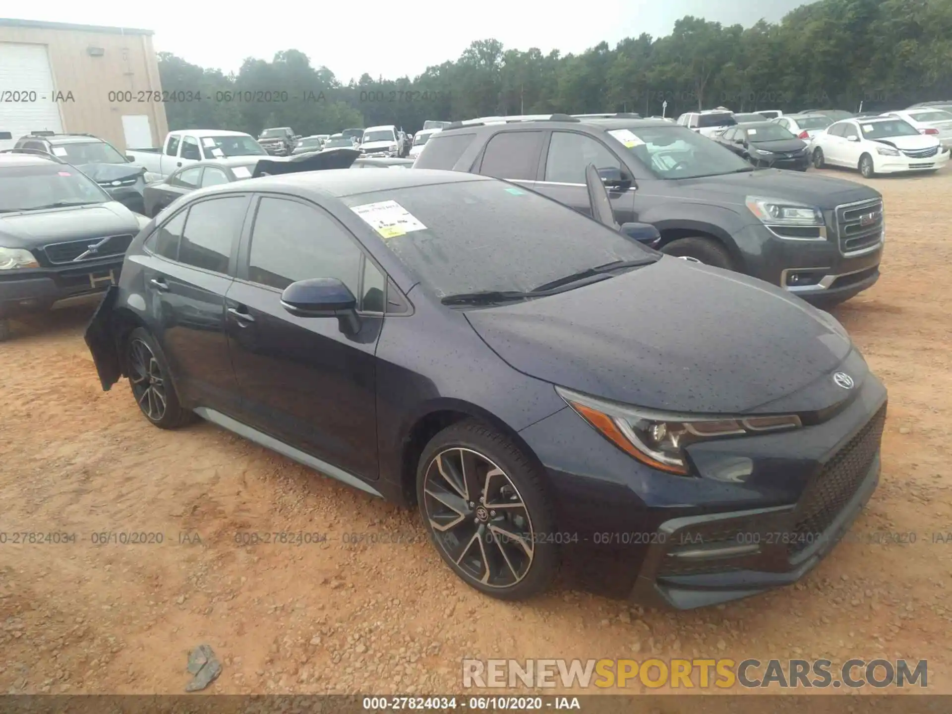 1 Photograph of a damaged car JTDS4RCE1LJ028297 TOYOTA COROLLA 2020